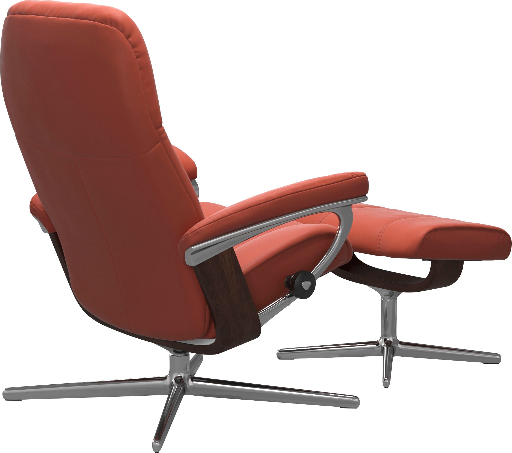 Stressless® Relaxsessel »Consul«, mit Cross Base, Größe S, M & L, Holzakzent Braun