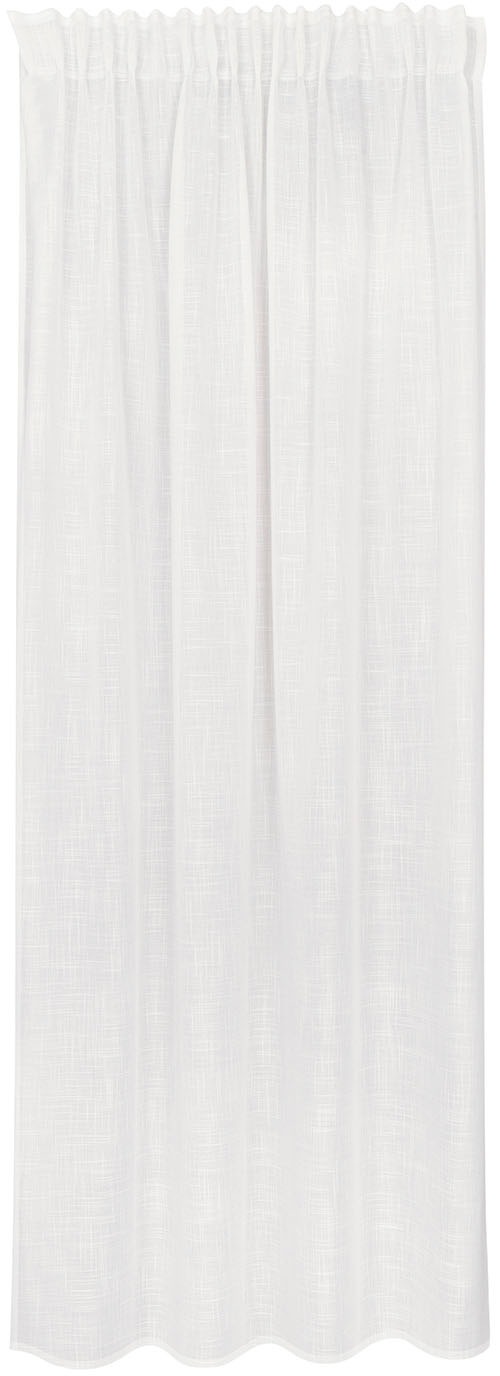 Home Living by Gerster Gardine »Helmine« verdeckte Schlaufen 1 Stk. tlg. SB-Schal "Helmine" mit Kombiband