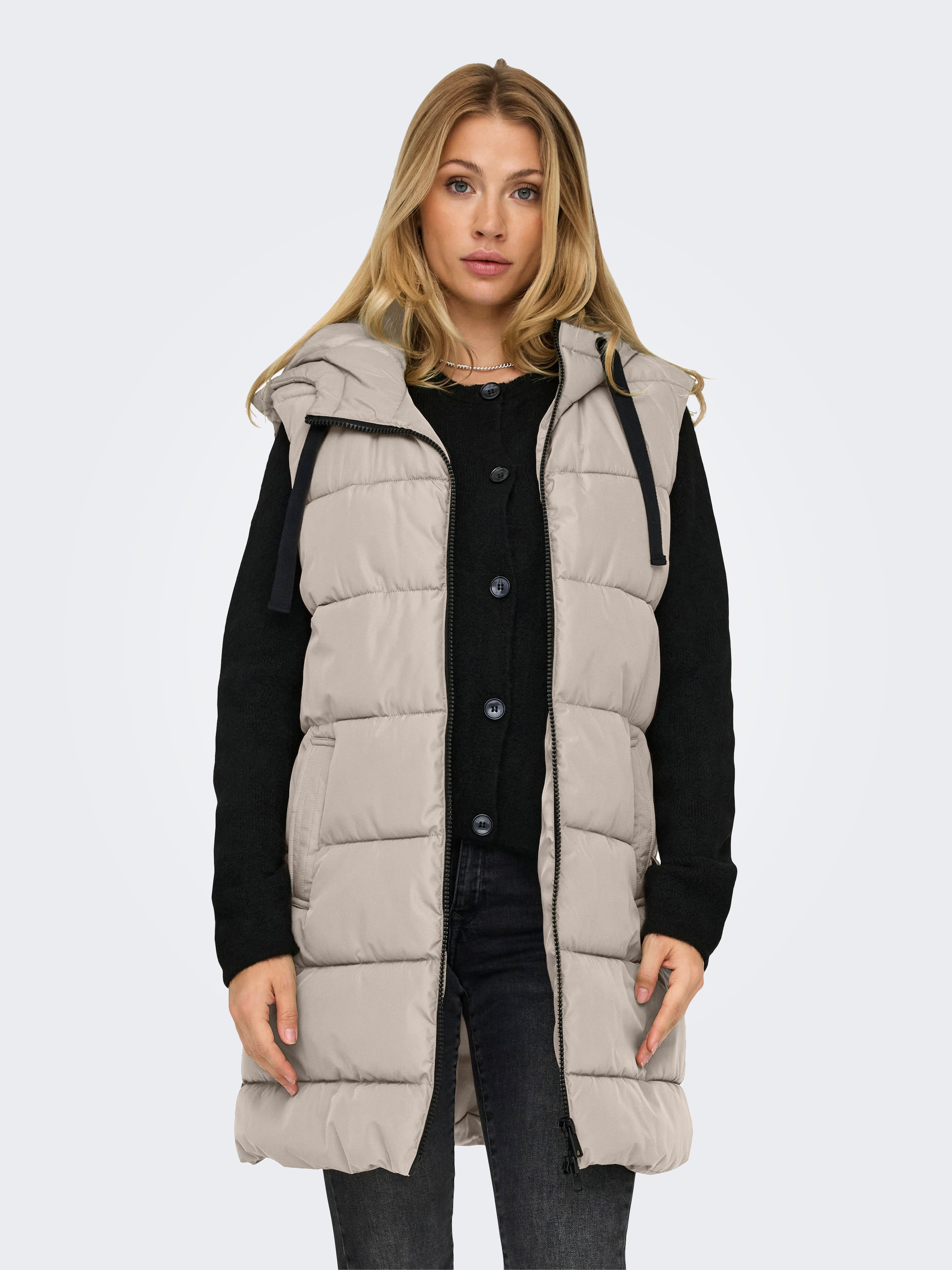 ONLY Anzugweste "ONLCLAIR PUFFER HOOD WAISTCOAT OTW CC" günstig online kaufen