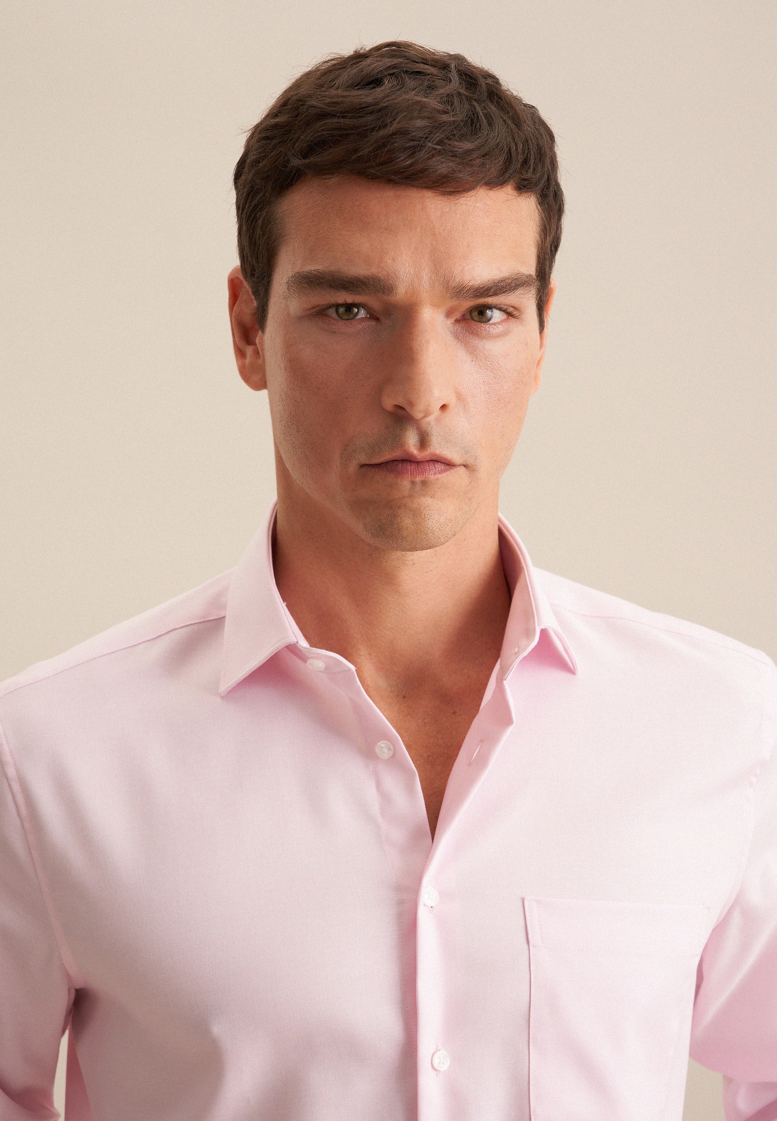 seidensticker Businesshemd »Schwarze Rose« Shaped 1/1 Extra lang Kentkragen Uni