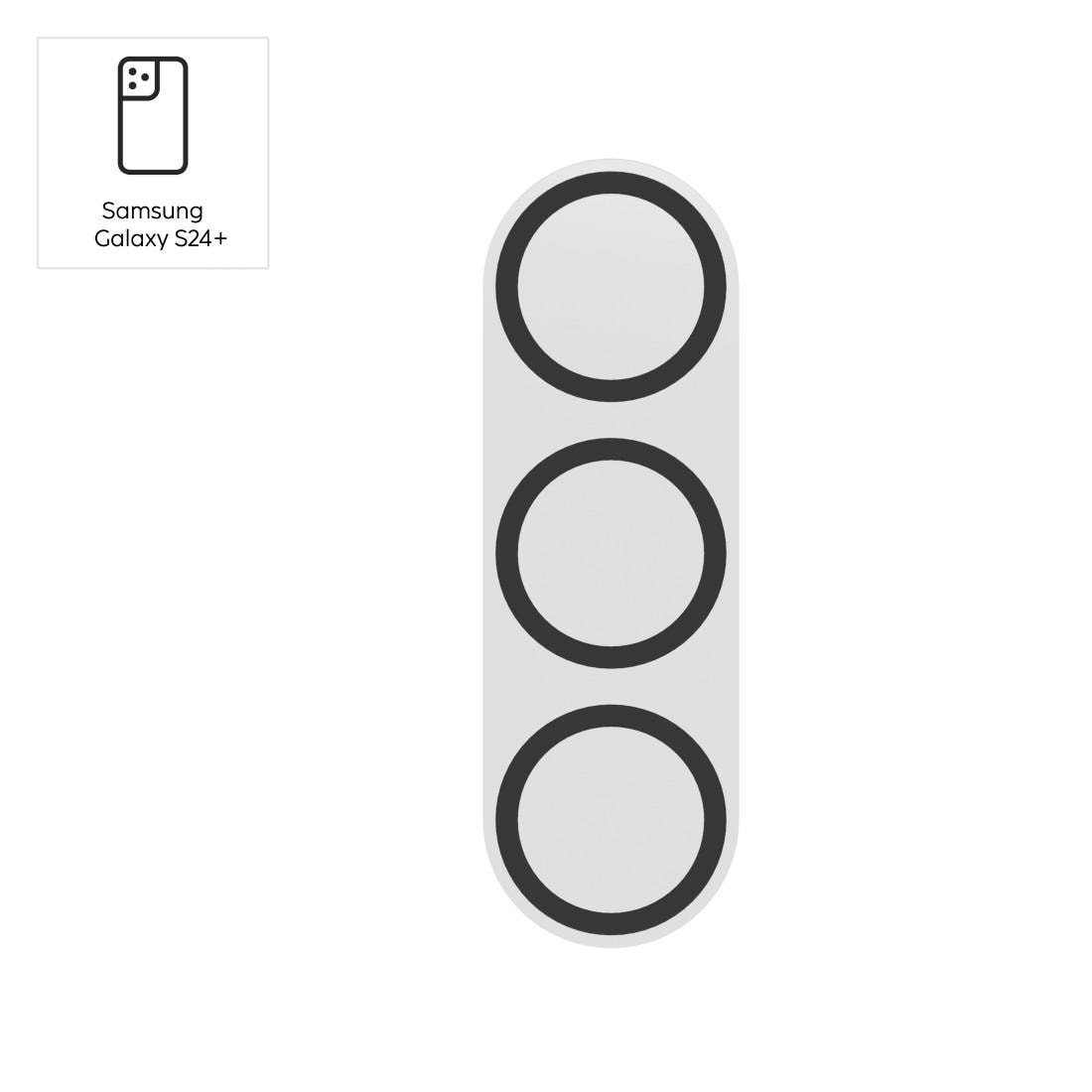 Hama Kameraschutzglas »Kameraschutz "Cam Protect" für Samsung Galaxy S24+«, für Samsung Galaxy S24+