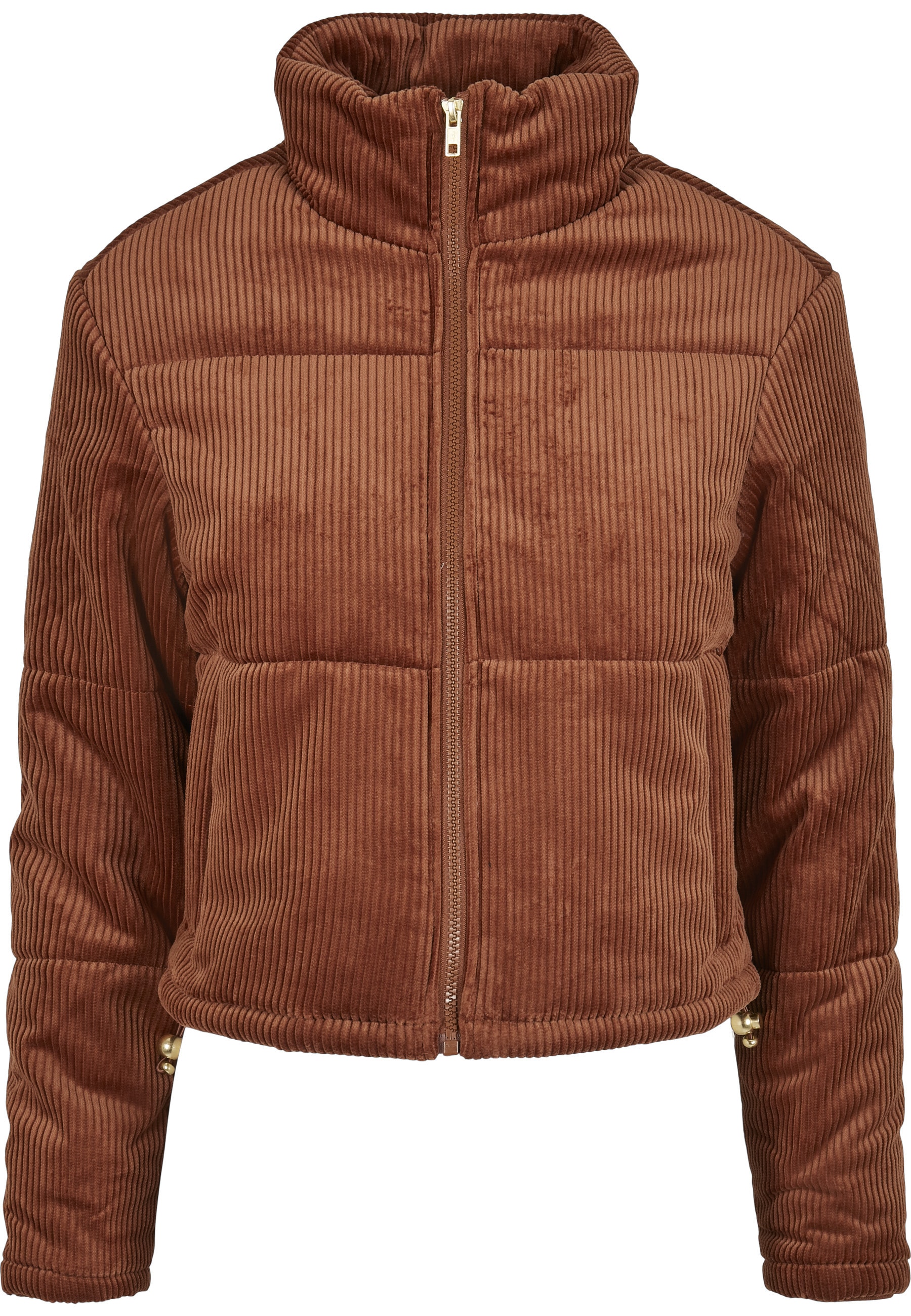 URBAN CLASSICS Winterjacke "Urban Classics Damen Ladies Corduroy Puffer Jac günstig online kaufen