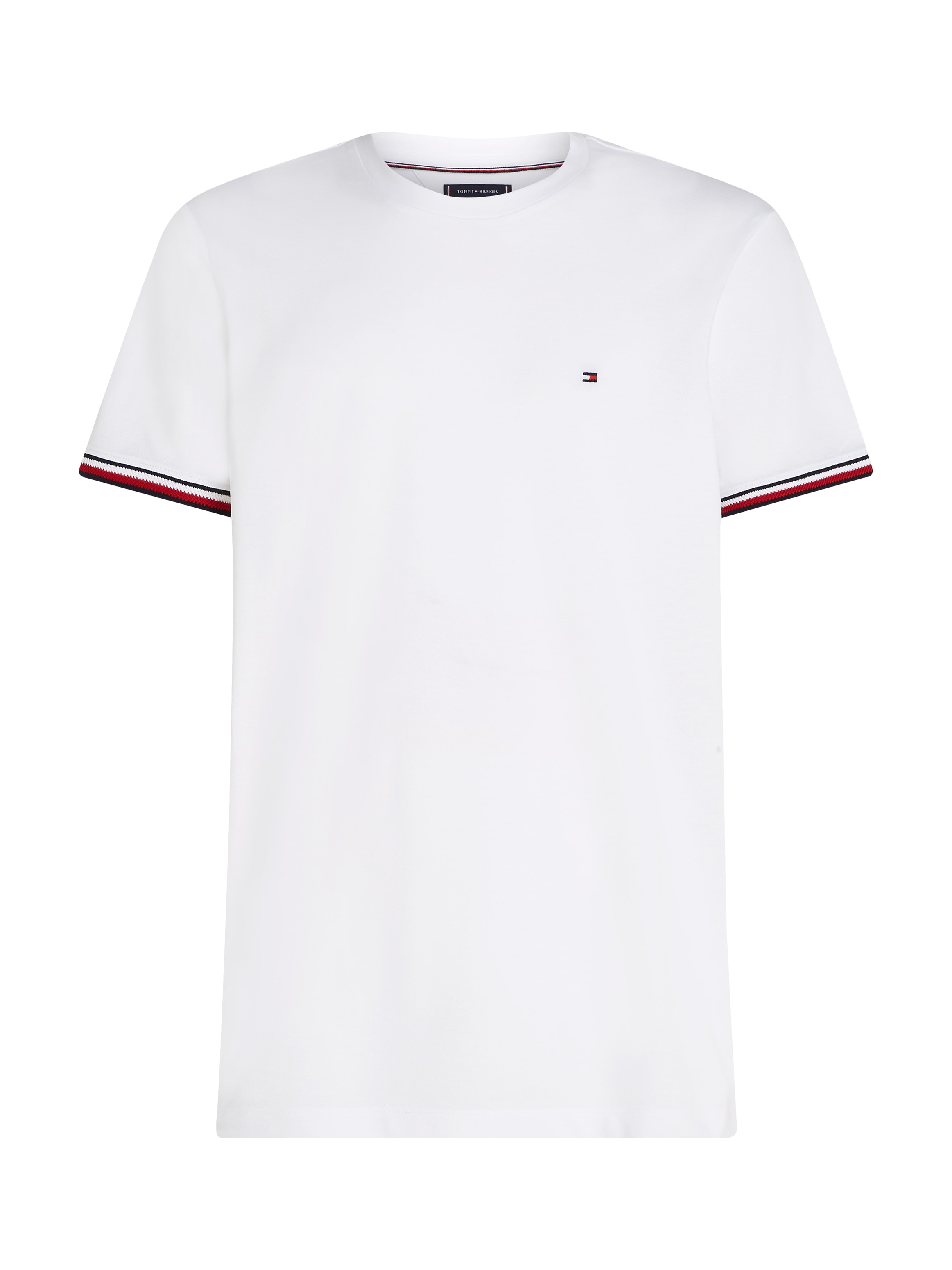 Tommy Hilfiger T-Shirt »GLOBAL STRIPE CUFF TEE«