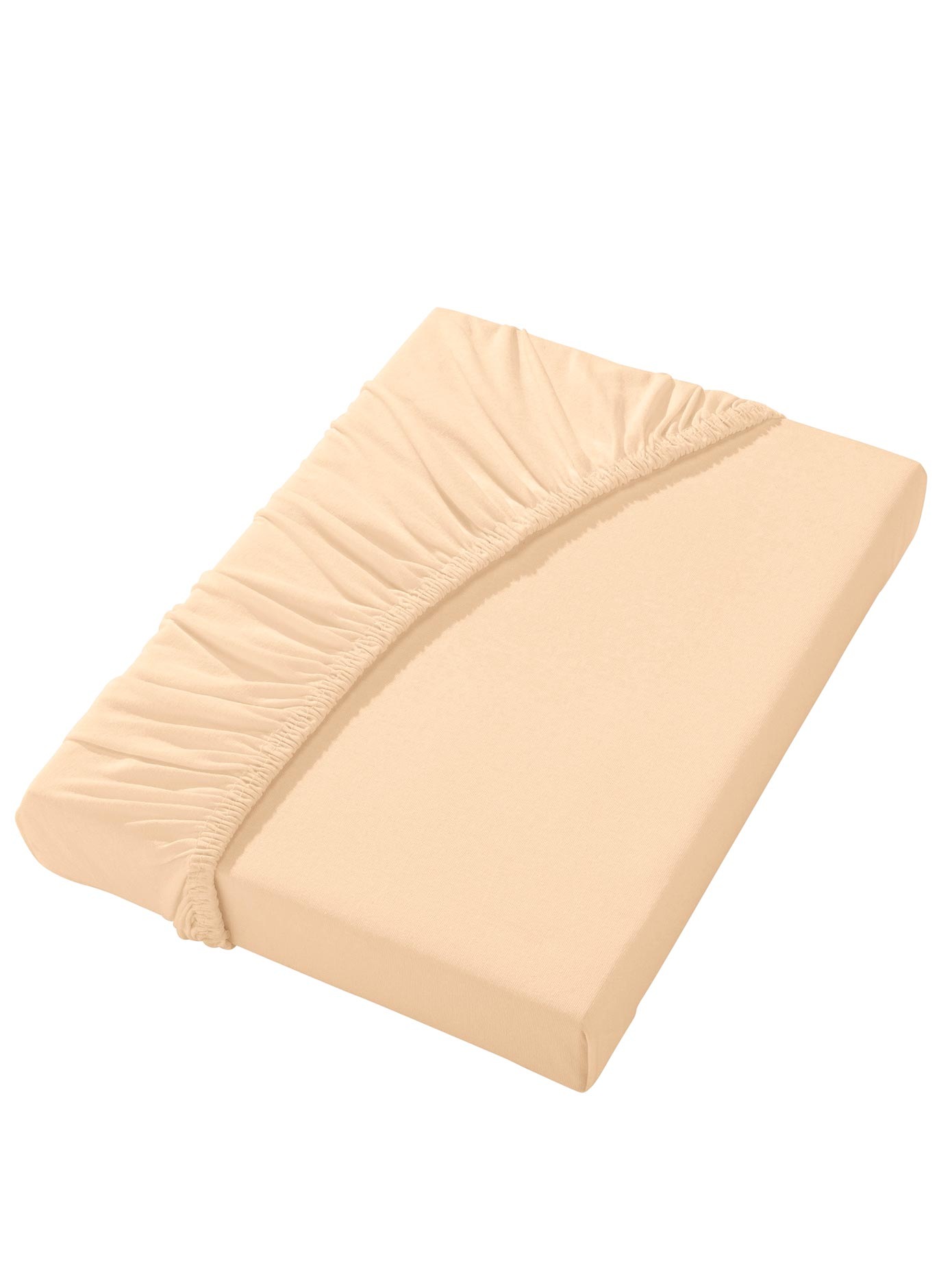 BIBERNA Zwirn : Drap-housse En Jersey - - Écru