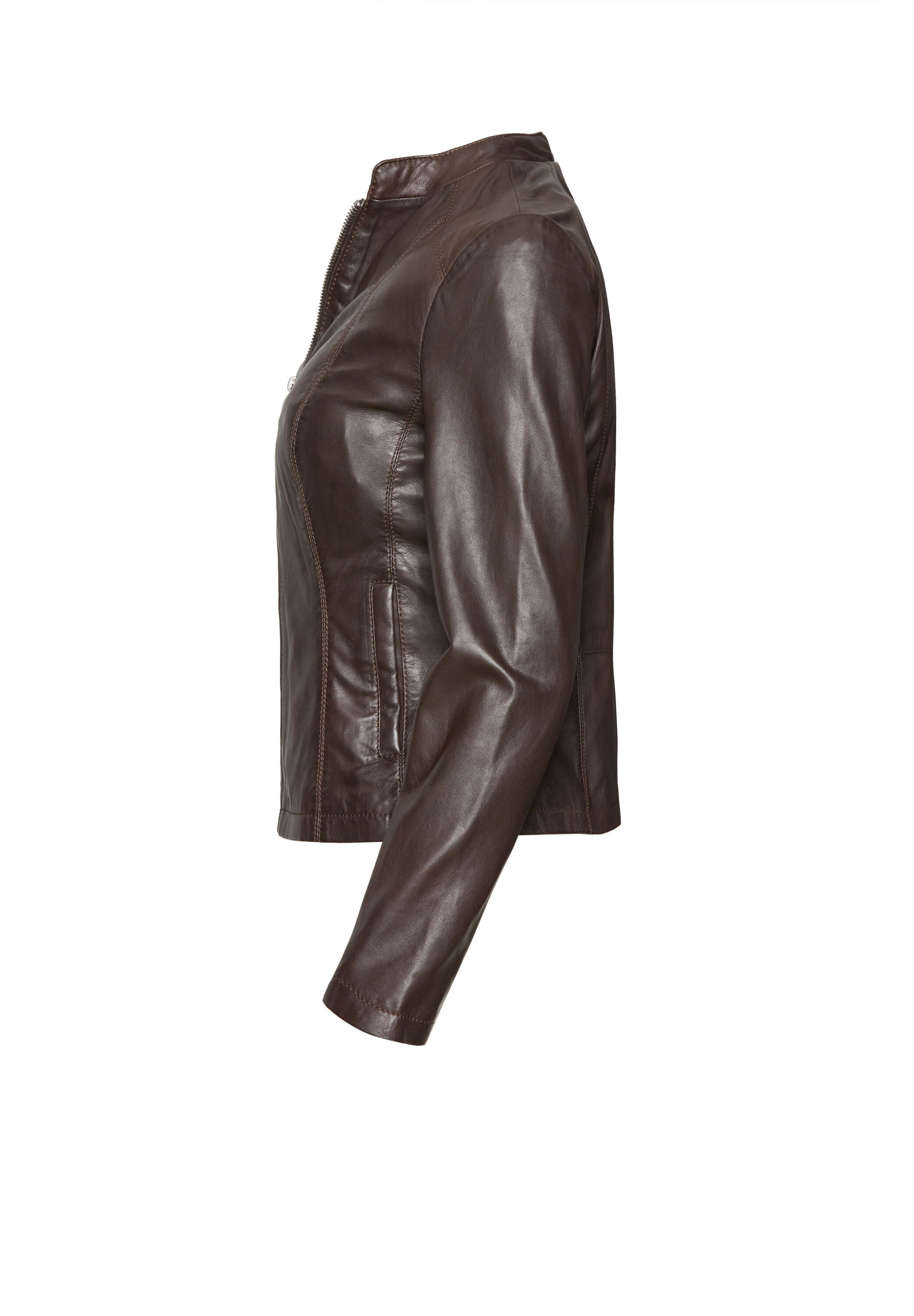 bugatti Lederjacke »BULady-124« ohne Kapuze aus weichem Leder
