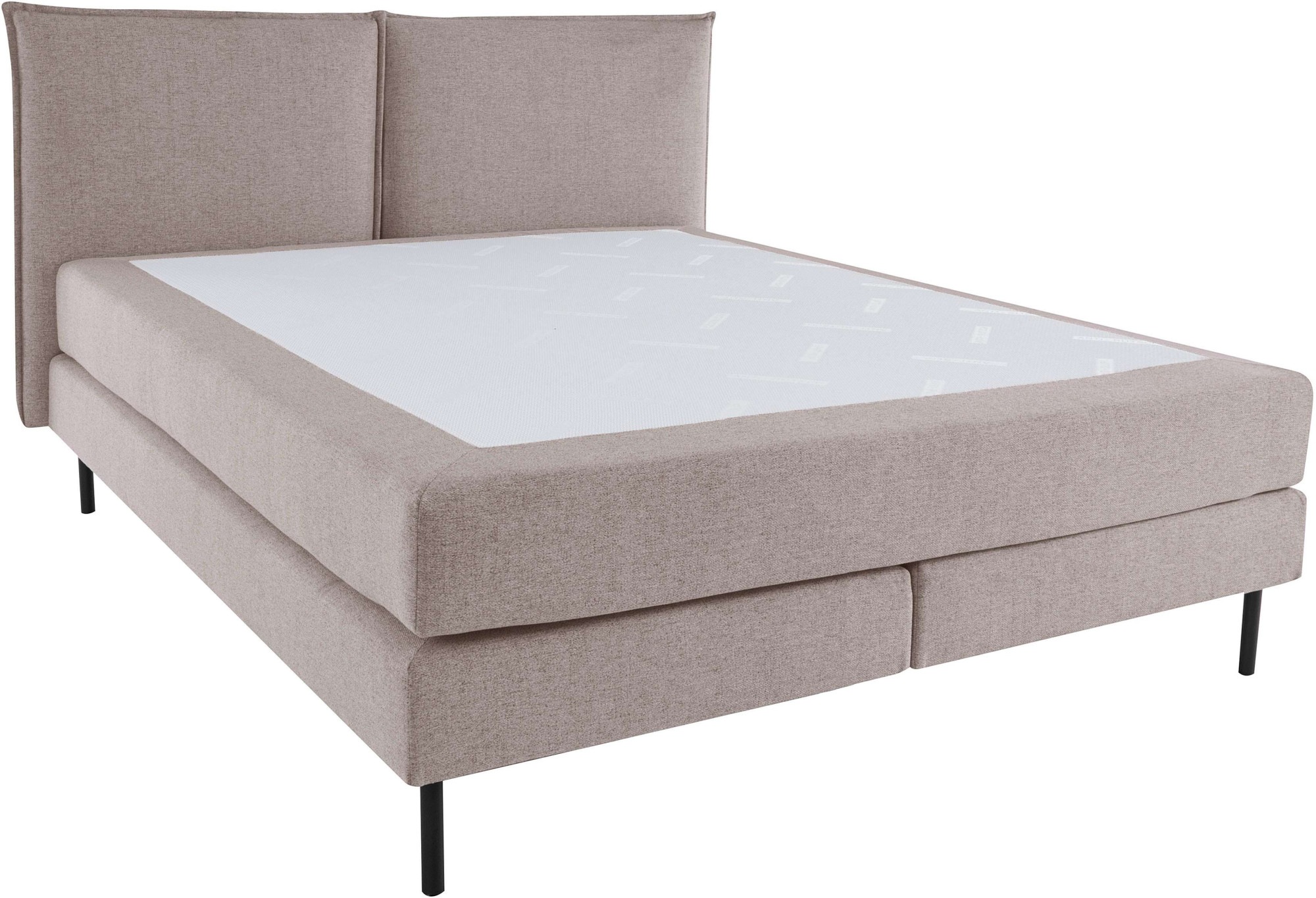 LeGer Home by Lena Gercke Bett »ERIK Boxbett mit Bonnell-/Taschen-Federkernmatratze, Breite 160/180cm« wahlweise Härtegrad der Matratze H2/H3/H4, Polsterbett mit/ohne Topper