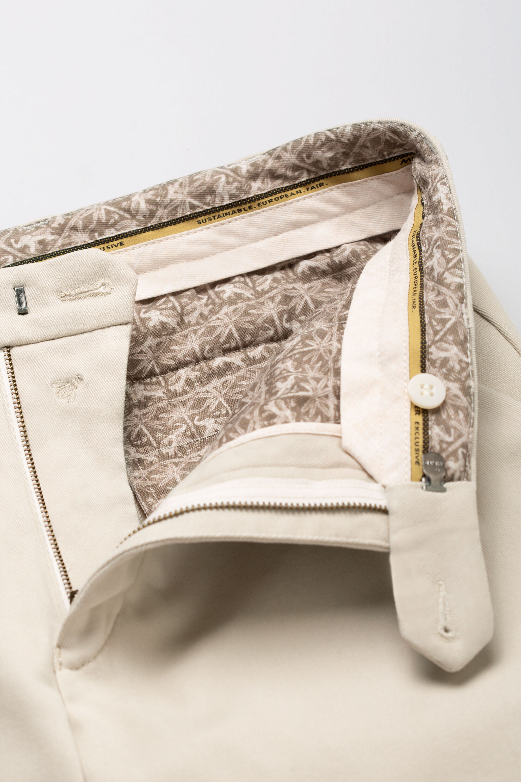 MEYER Chinos »Bonn«, Super-Stretch Winter Twill