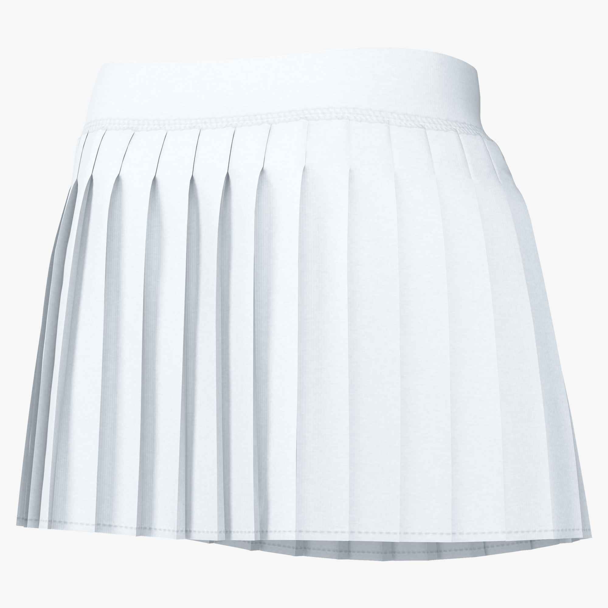 Nike Tennisrock »Nike Victory Women's Dri-FIT High-Waisted Pleated Tennis Skirt« mit integrierten Shorts, aus elastischem Material, in A-Linie
