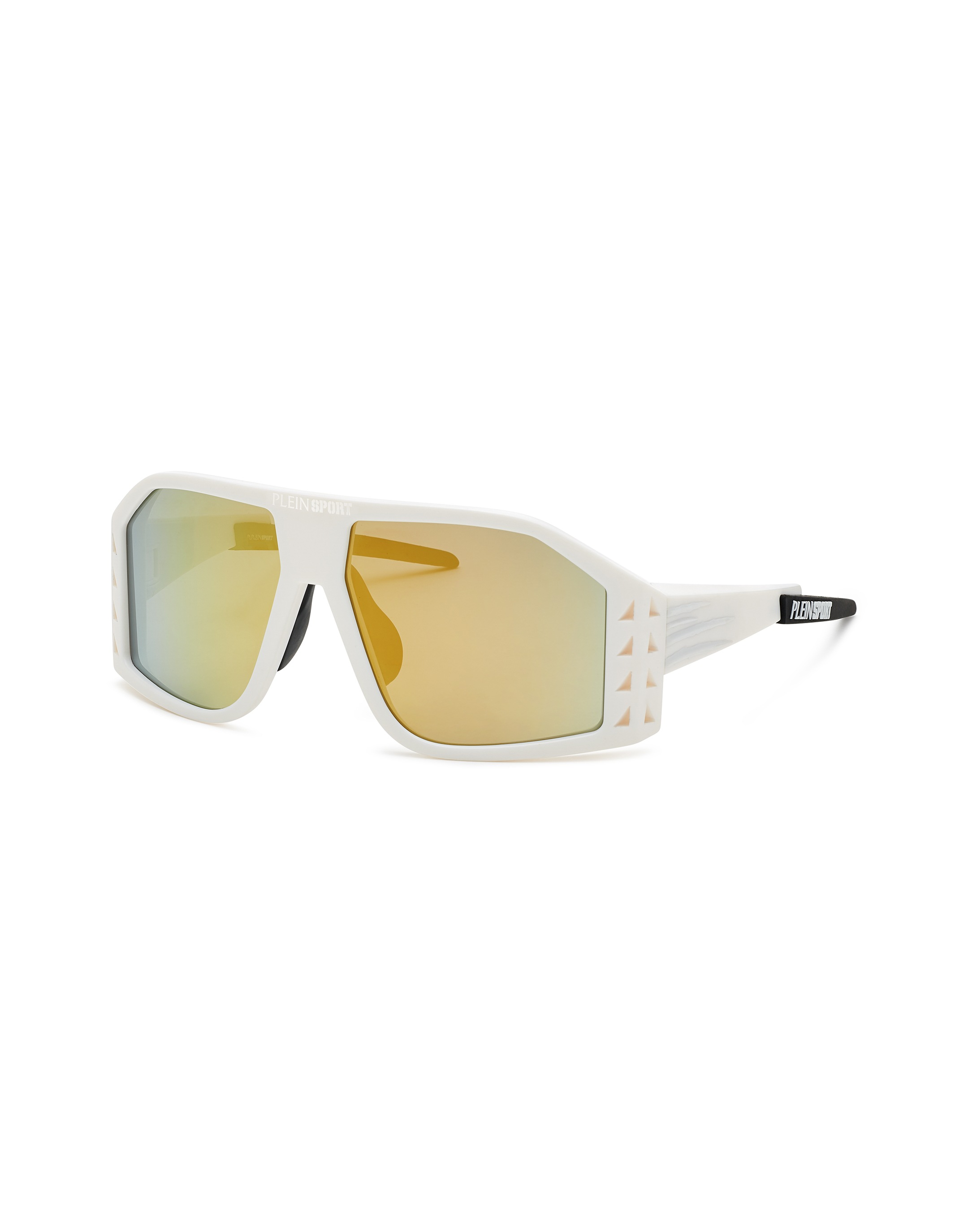 Sonnenbrille PLEIN SPORT "The Wave Gen X.2", Herren, weiß (0116, weiß, gold), Sonnenbrillen Sonnenbrille 2