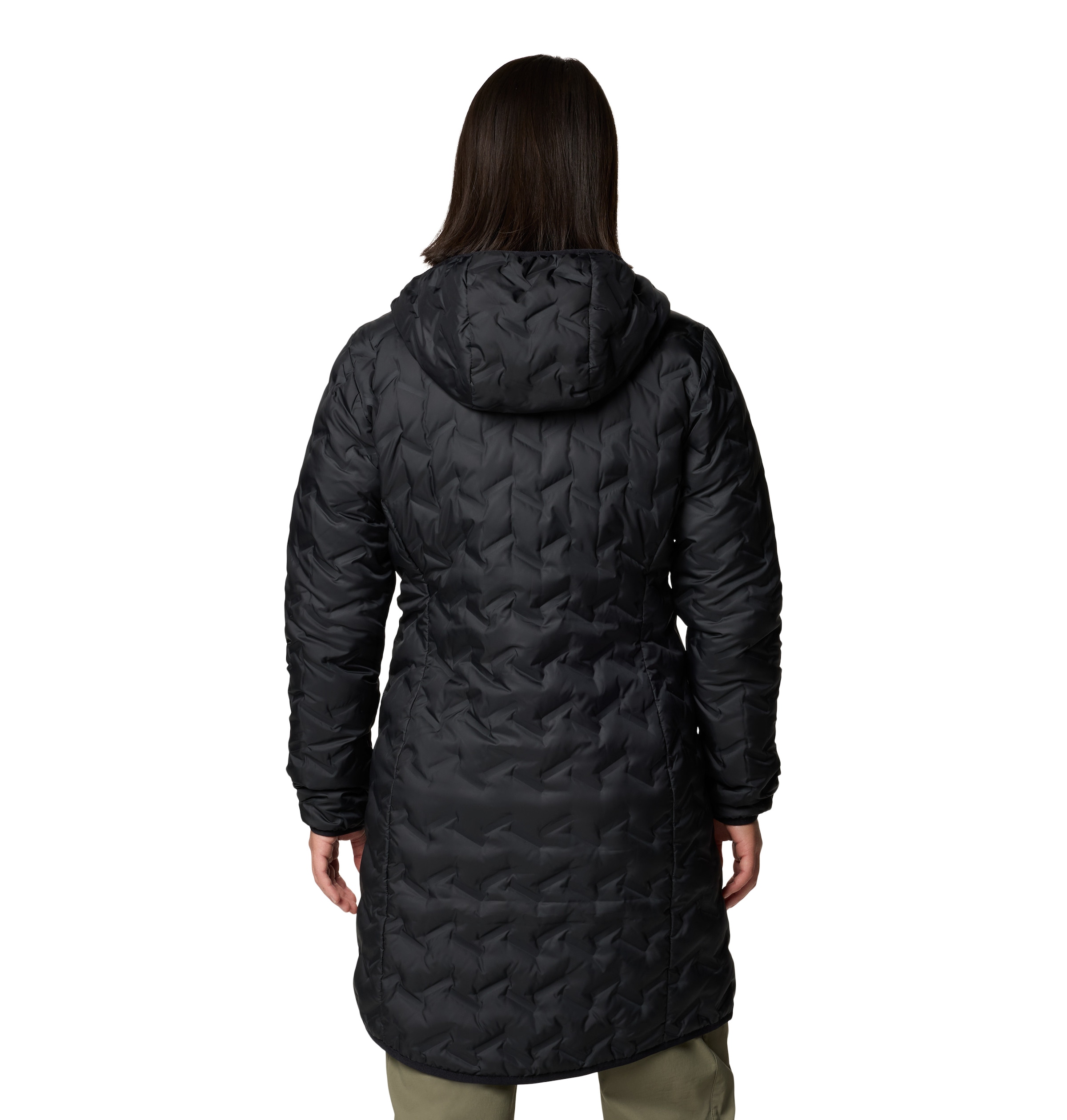 Columbia Daunenjacke »Delta Ridge™ II Long Down Jacket«, mit Kapuze