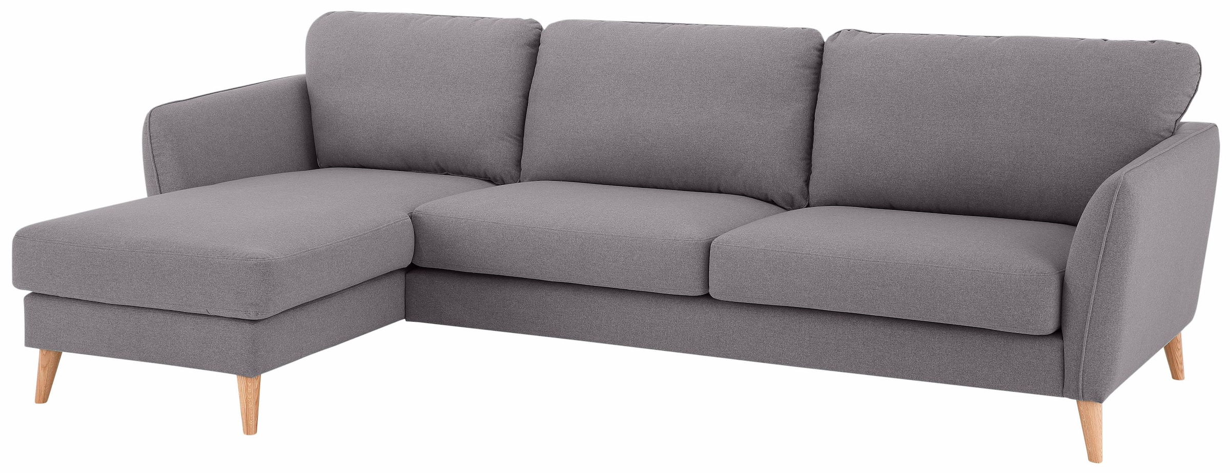 Home affaire Ecksofa "MARSEILLE (279/152cm),L-Form, Rec. rechts/links, vers günstig online kaufen