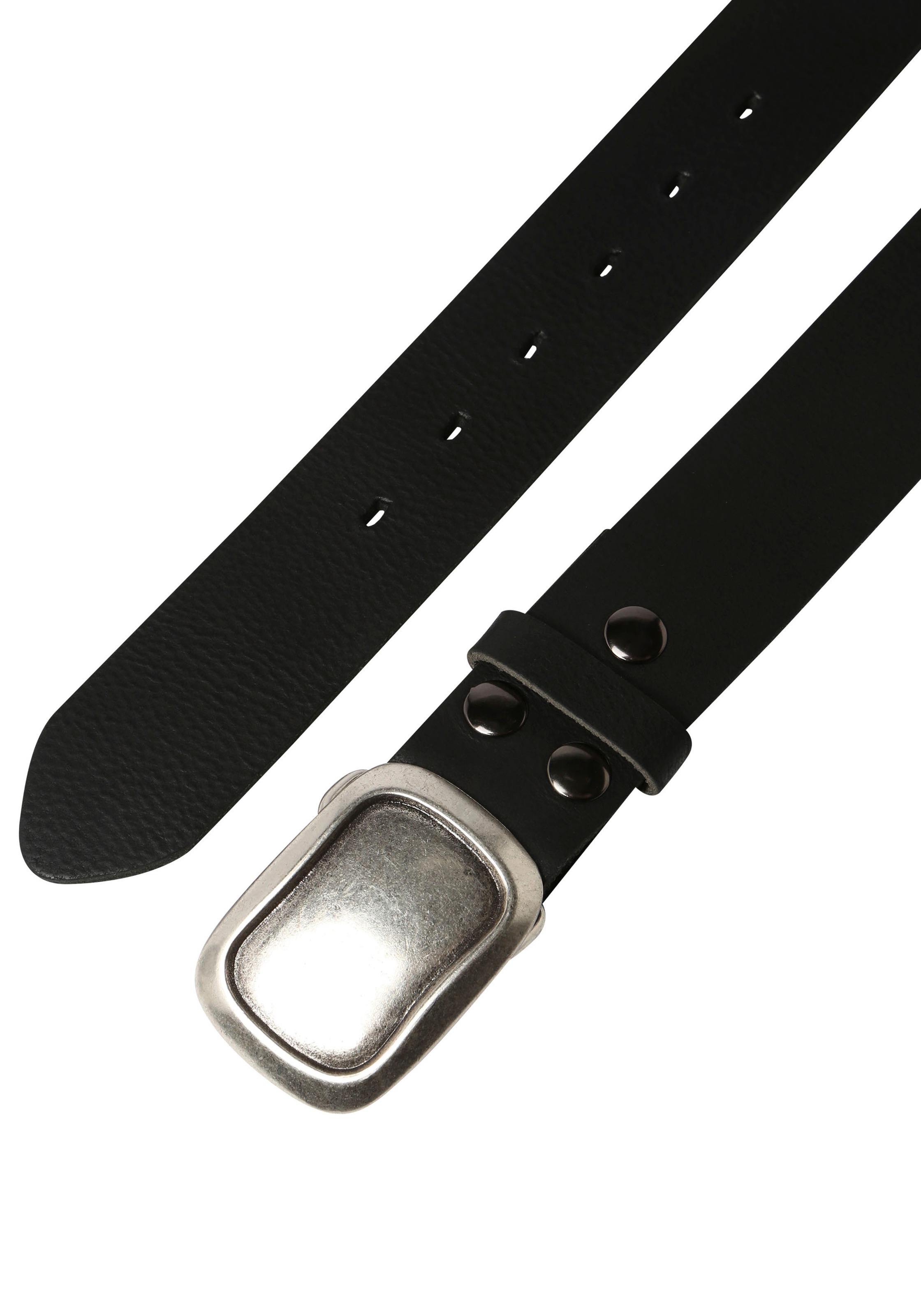 Rettungsring Gürtel Ledergürtel mit austauschbarer Schließe "Rechteck Einge günstig online kaufen