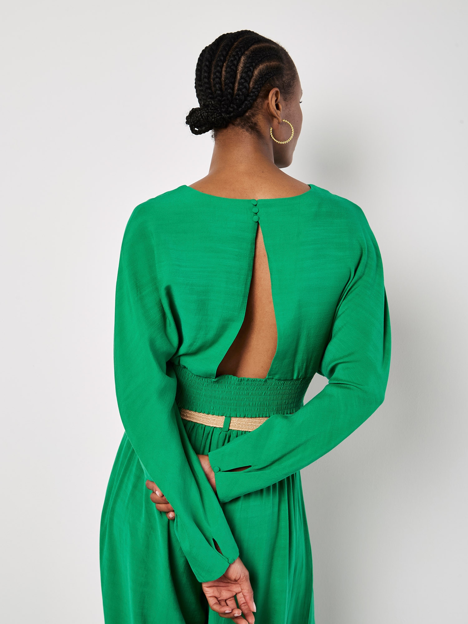 Apricot Langarmshirt »Crop Batwing Top«