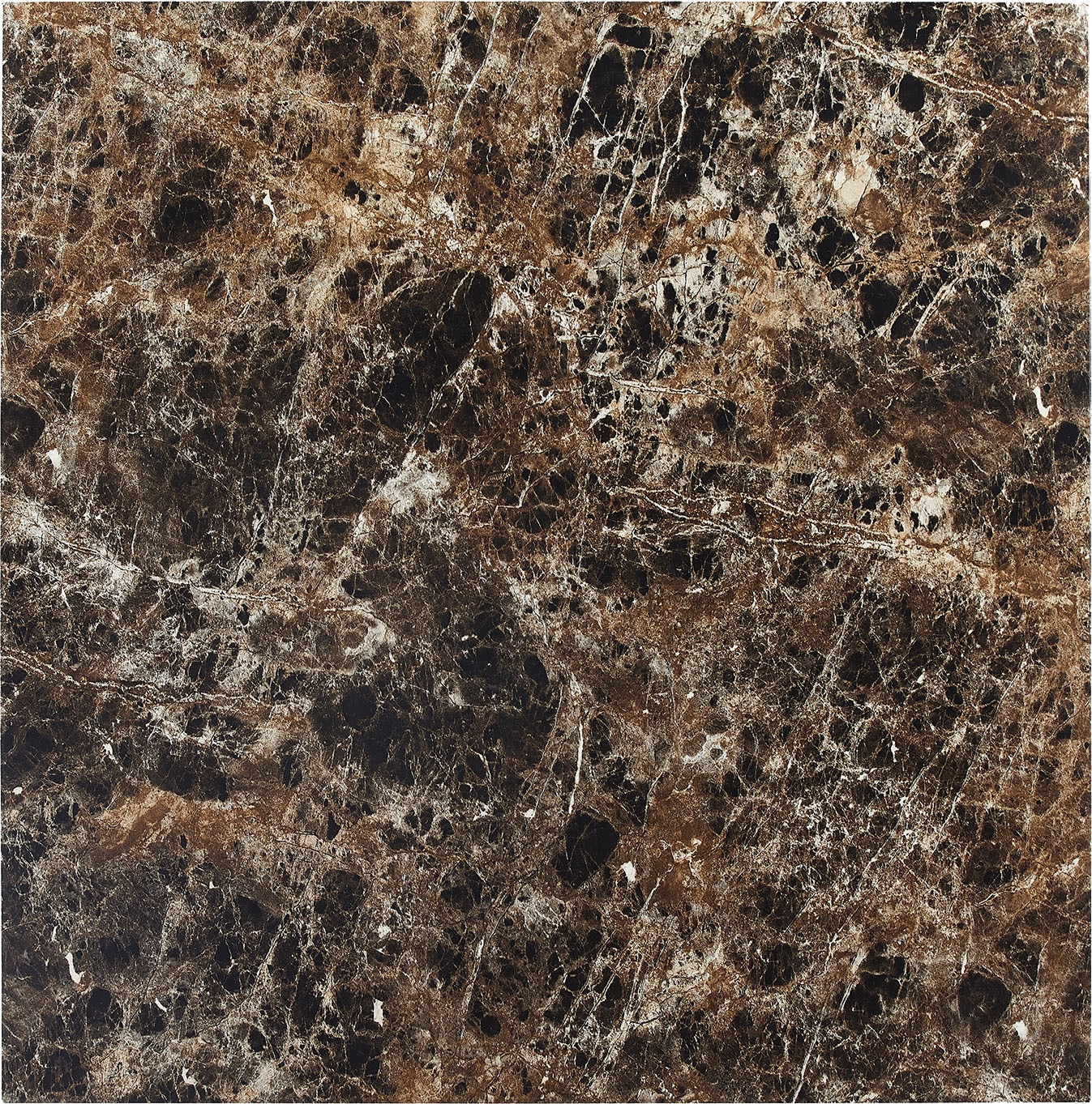 SalesFever Couchtisch »Almería Beistelltisch in Schwebe-Optik«, quadratisch 90x90 cm, in Marmoroptik foliert