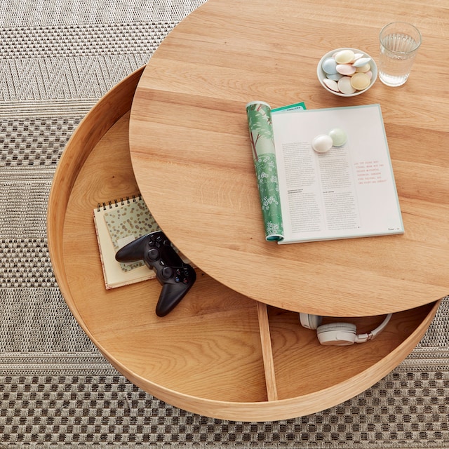 MCA furniture Couchtisch »Suva«, Tischplatte drehbar mit Innenfach  bestellen | BAUR