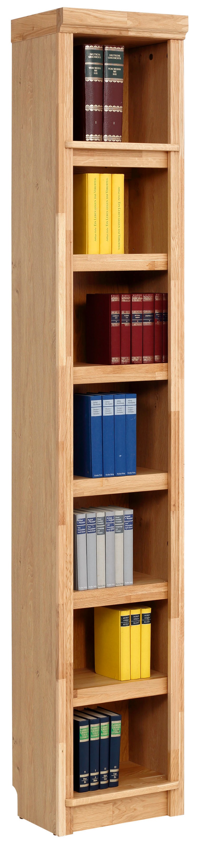 OTTO home Bücherregal "Soeren Eiche Regal B/T/H: 40/29/220 cm" aus teilmass günstig online kaufen