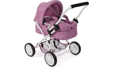 Puppenwagen »Smarty, Jeans Pink«