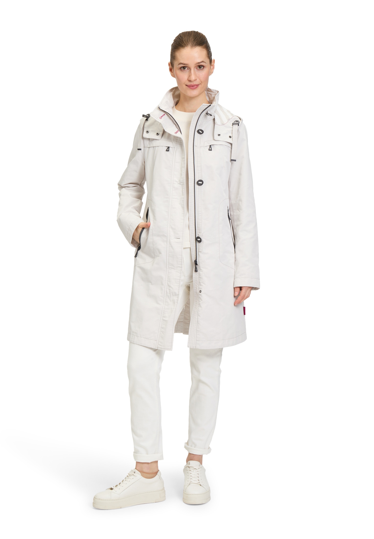 Gil Bret Outdoorjacke, mit Kapuze, mit Kapuze