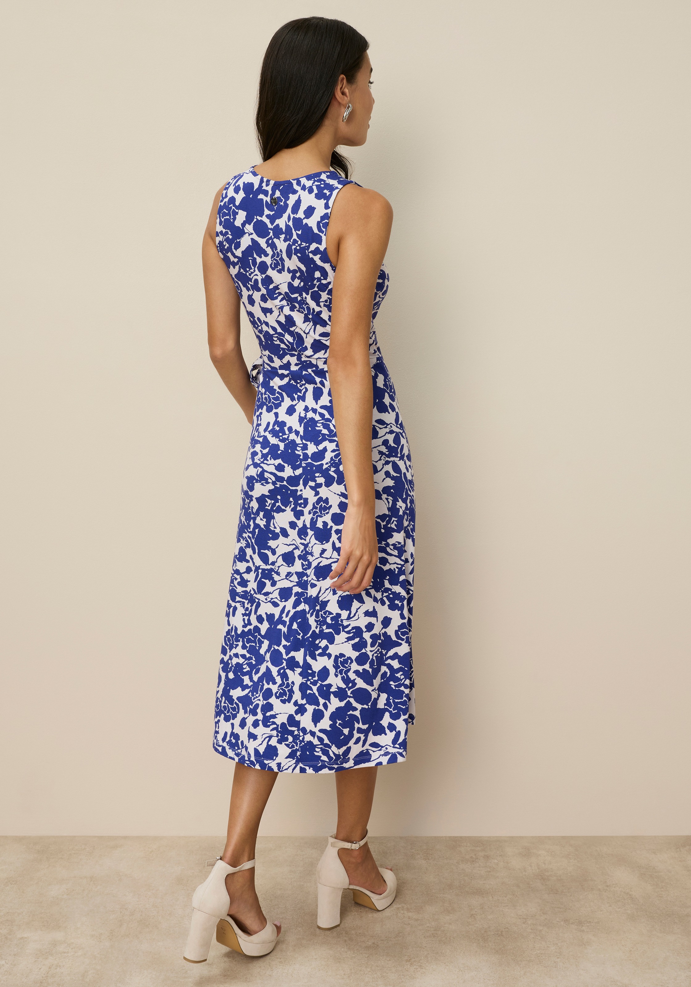 Tamaris Jerseykleid mit femininer Wickeloptik und elegantem Schnitt günstig online kaufen