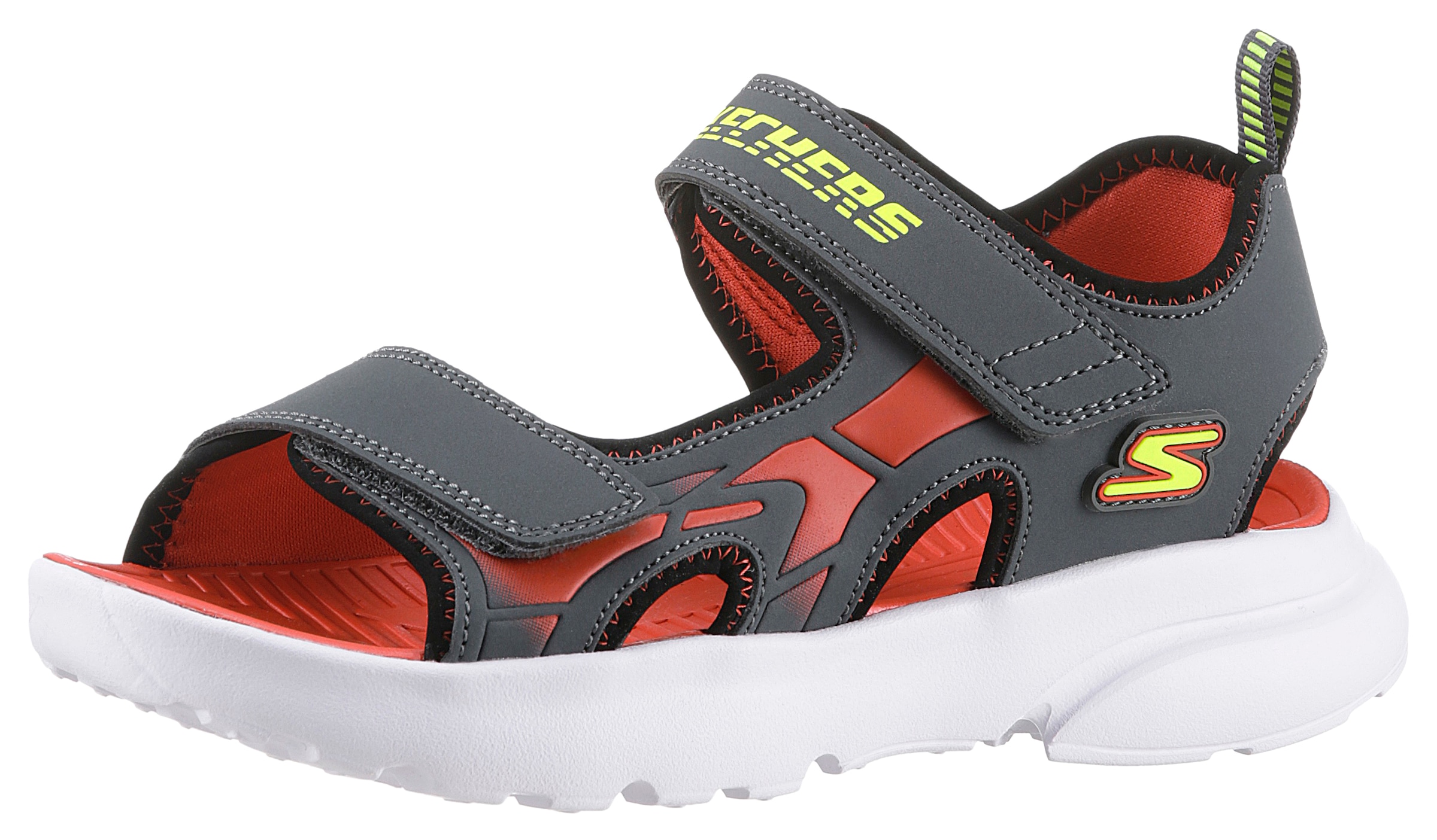 Skechers Kids Sandale »RAZOR SPLASH«, Sommerschuh, Klettschuh, Sandalette, für Maschinenwäsche geeignet