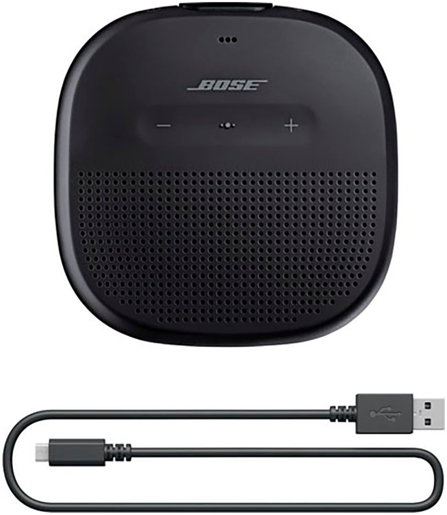 Bose Portable-Lautsprecher »SoundLink Micro tragbarer Lautsprecher«, (1 St.), Wasser- und Staubschutz (IP67),Partymodus: zwei Lautsprecher verbinden