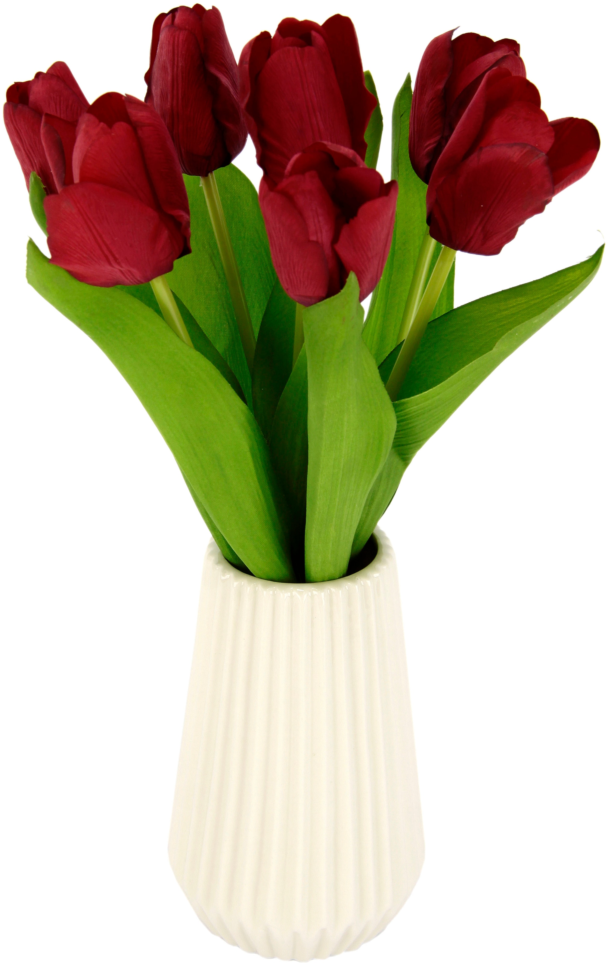 »Real-Touch-Tulpen«, bestellen | I.GE.A. Keramik BAUR Vase Kunstblume aus