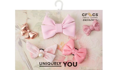 Schuhanstecker »Jibbitz™ Charming Bow«, (Set, 5 tlg., Kein Spielzeug. Nicht für Kinder...