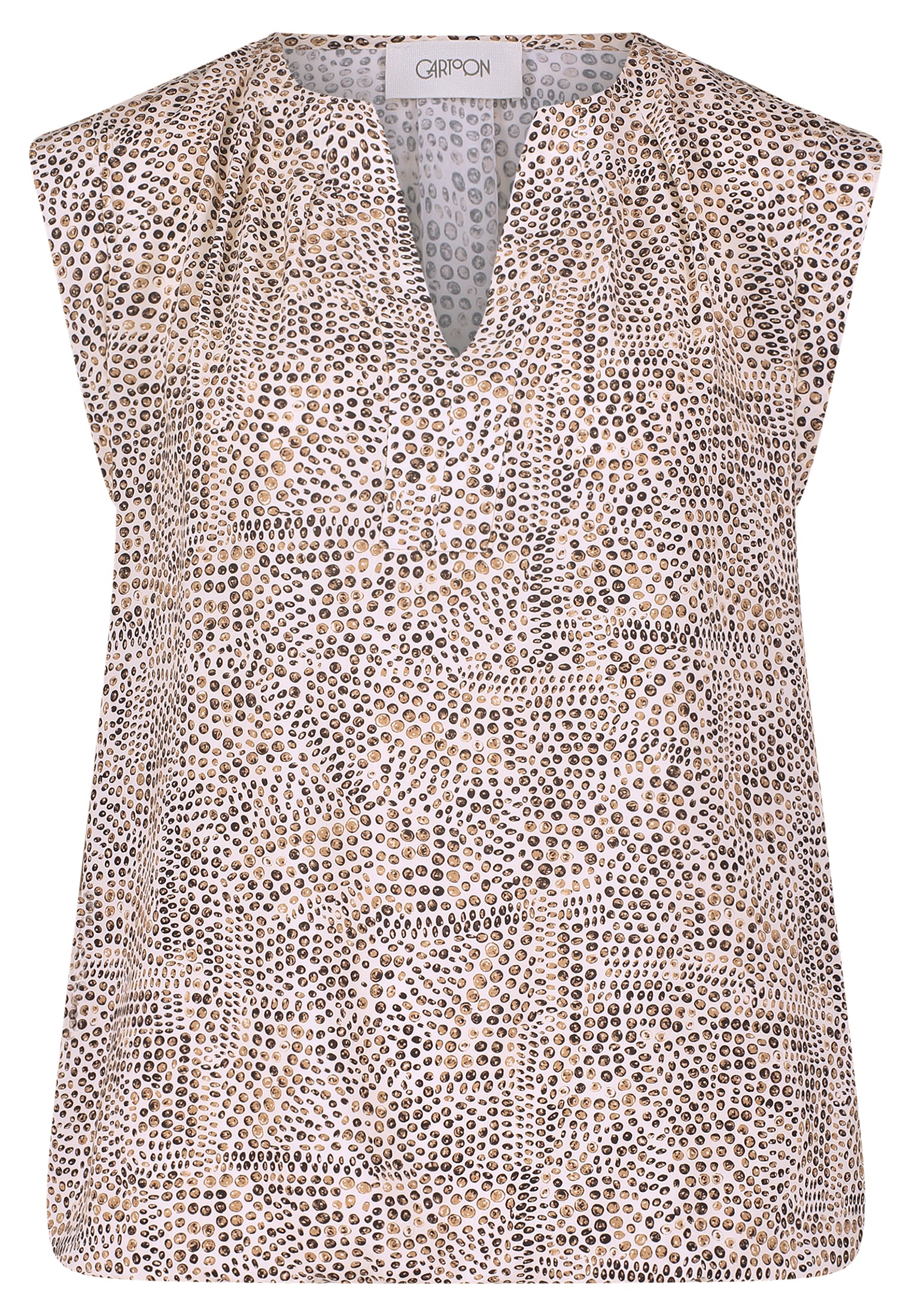 Cartoon Schlupfbluse "Damen mit Muster" günstig online kaufen