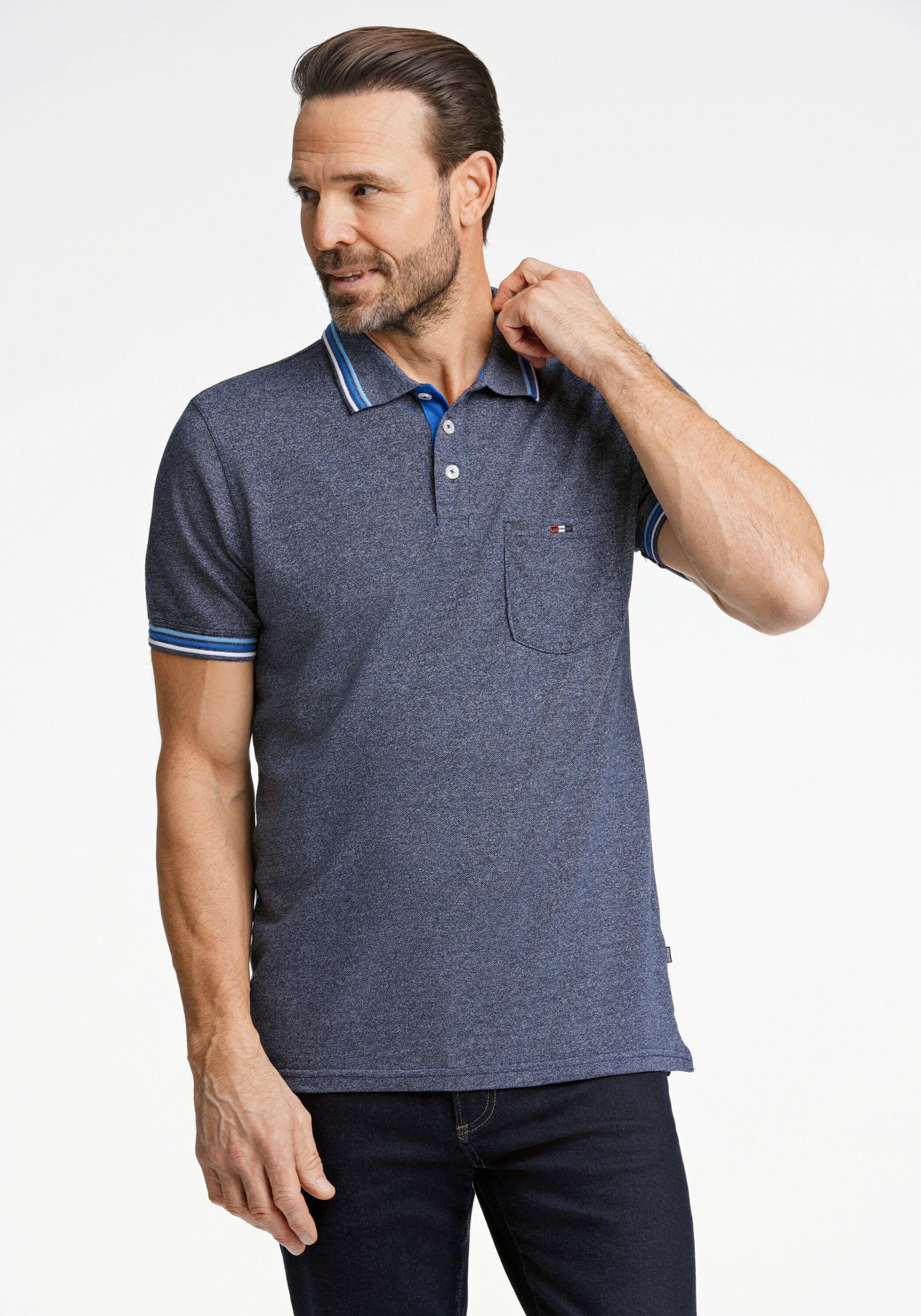 BISON "Poloshirt Comfort Fit"