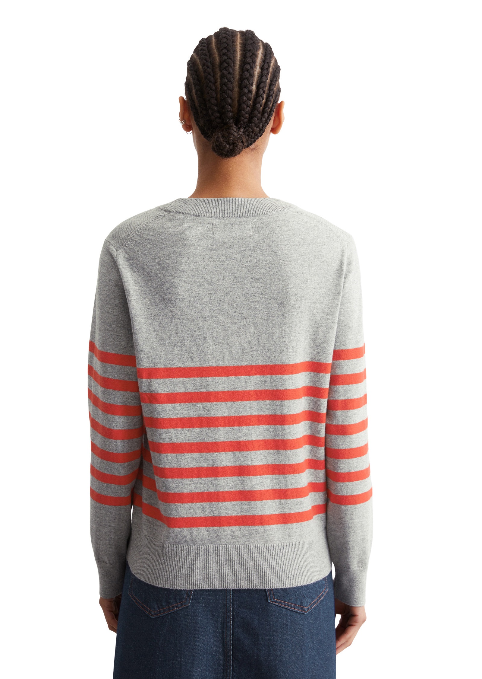 Marc O'Polo DENIM Strickpullover »aus Soft Cotton Stretch«