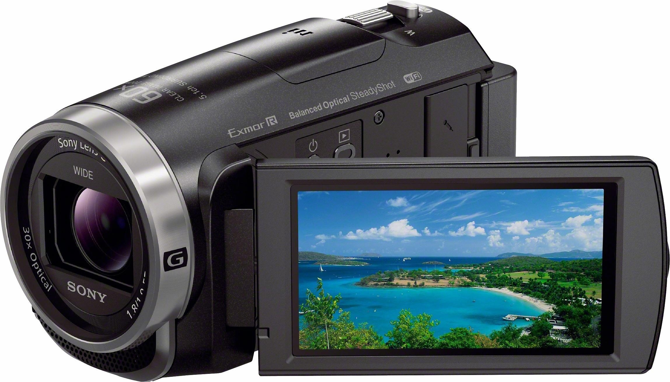 Sony Camcorder »HDR-CX625B«, Full HD, NFC-WLAN (Wi-Fi), 30 fachx opt. Zoom, 26,8mm Weitwinkel