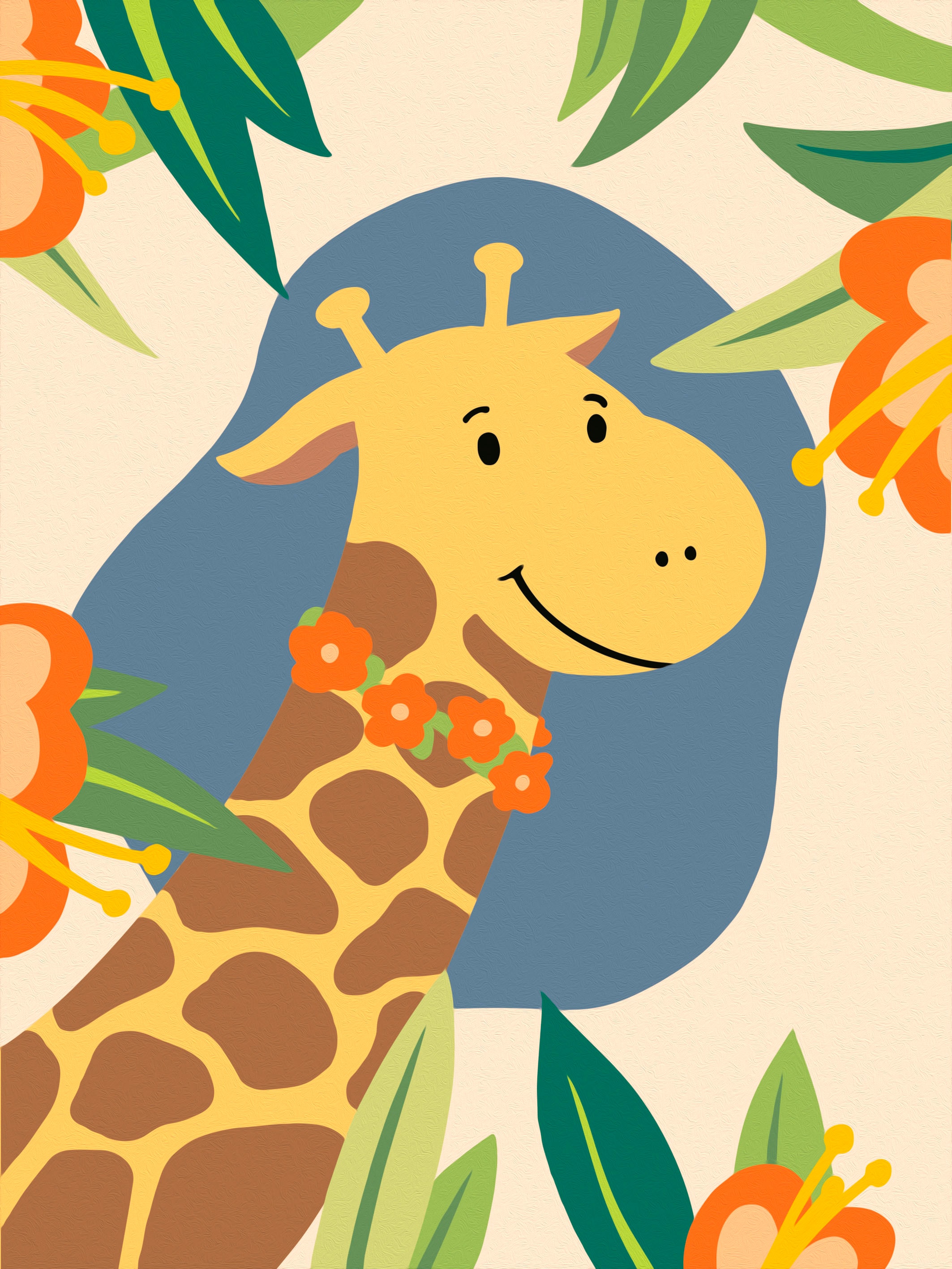 Ravensburger Malen nach Zahlen »CreArt, Hallo Giraffe«, Made in Europe
