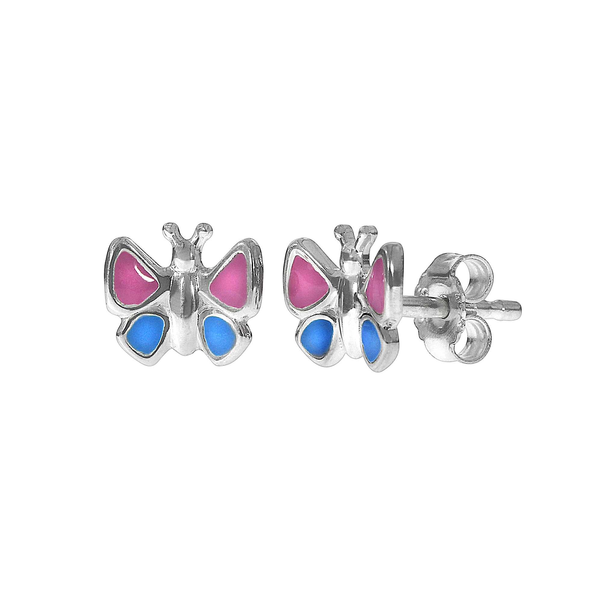 Vivance »925/- Sterling Silber Ohrstecker BAUR Schmetterling« | Paar