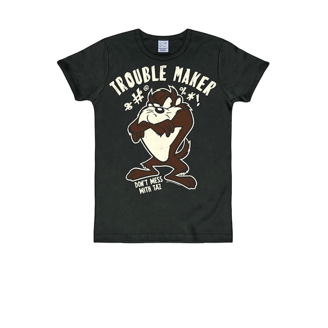 LOGOSHIRT T-Shirt »Looney Tunes - Taz - Trouble Maker«, mit tollem  Taz-Print ▷ für | BAUR