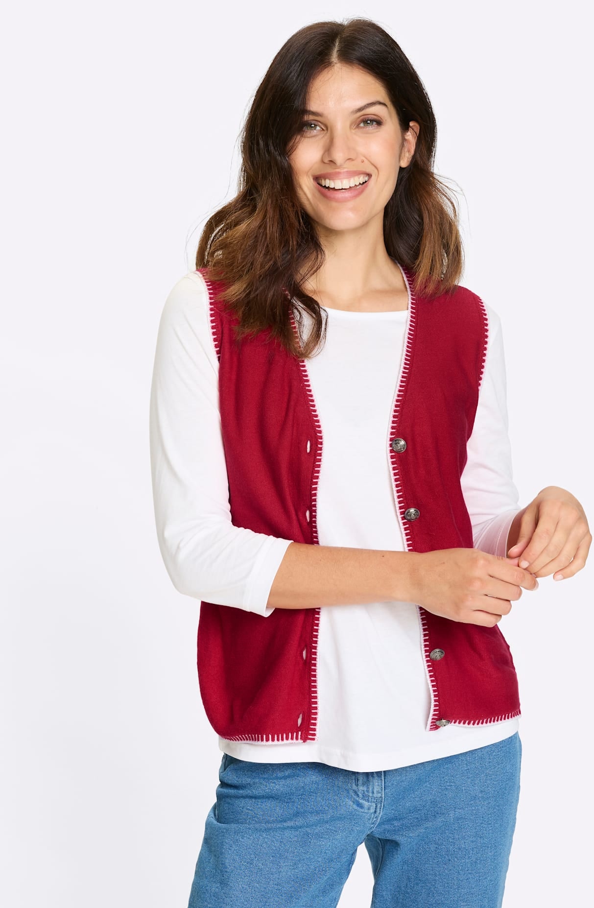 Classic Basics Strickweste günstig online kaufen