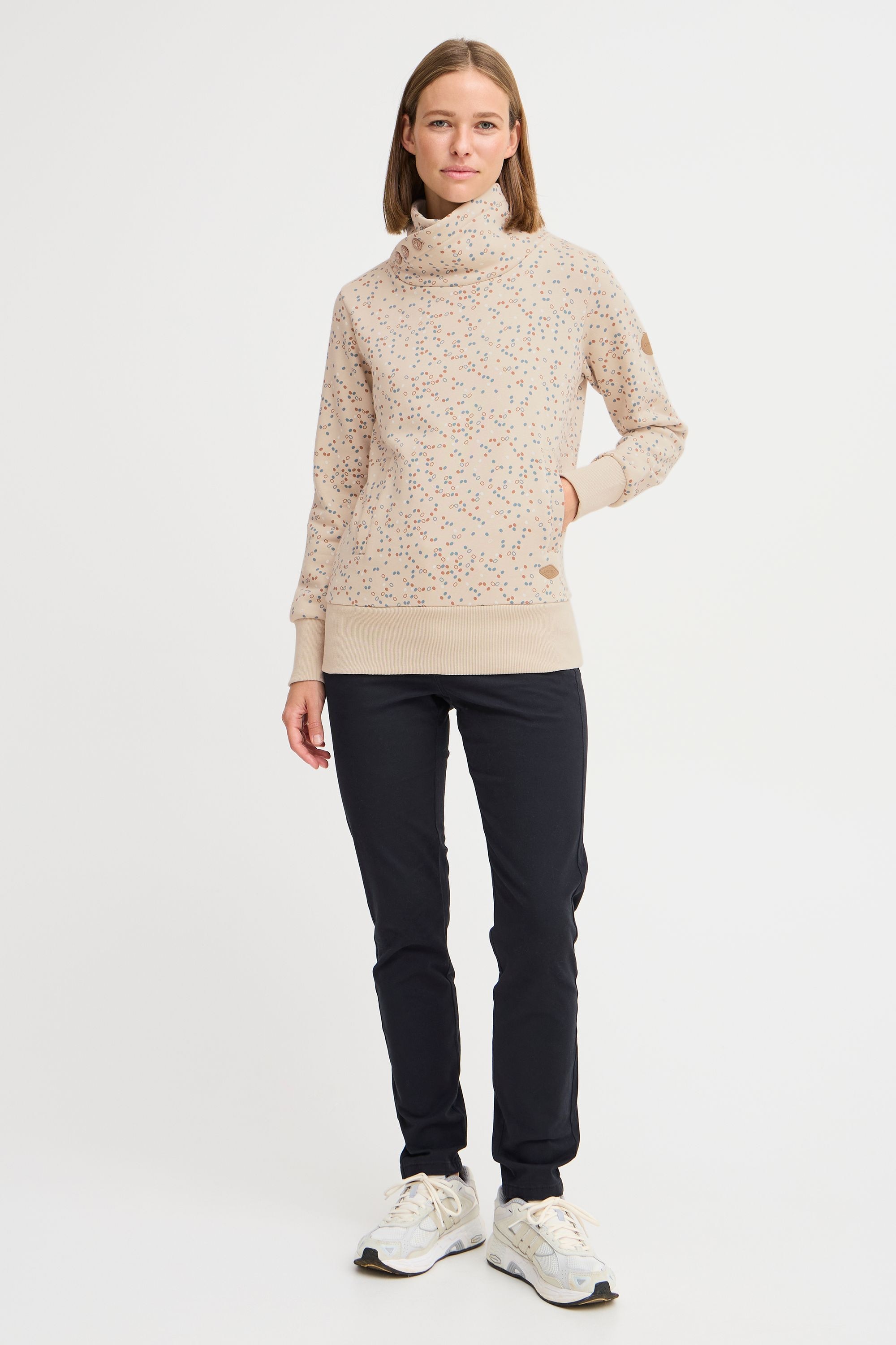 OXMO Rundhalspullover »Sweater OXBEATANETTE«