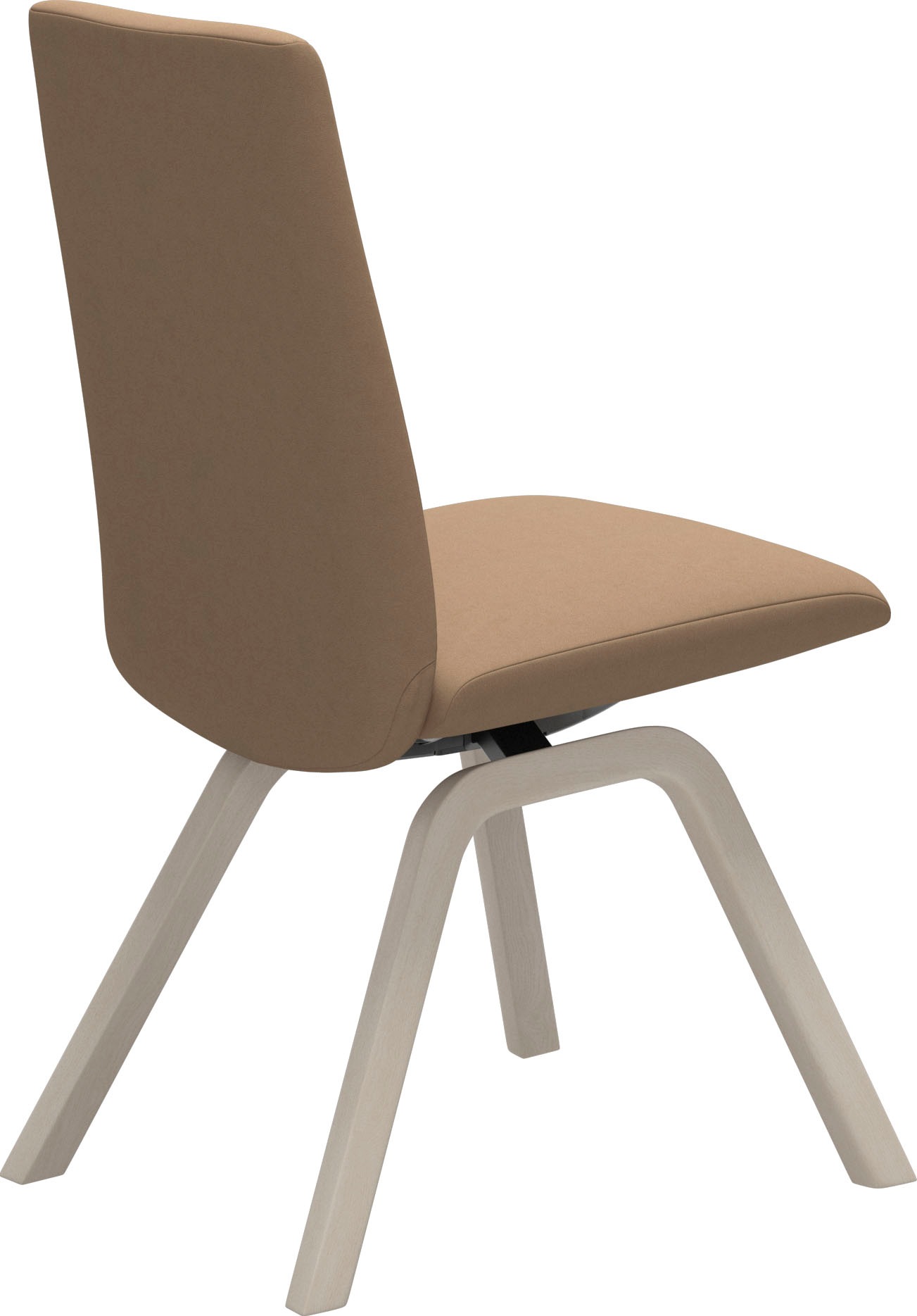 Stressless® Polsterstuhl »Laurel«, Microfaser DINAMICA, Low Back, Größe M, mit schräggestellten Beinen in Eiche gekalkt