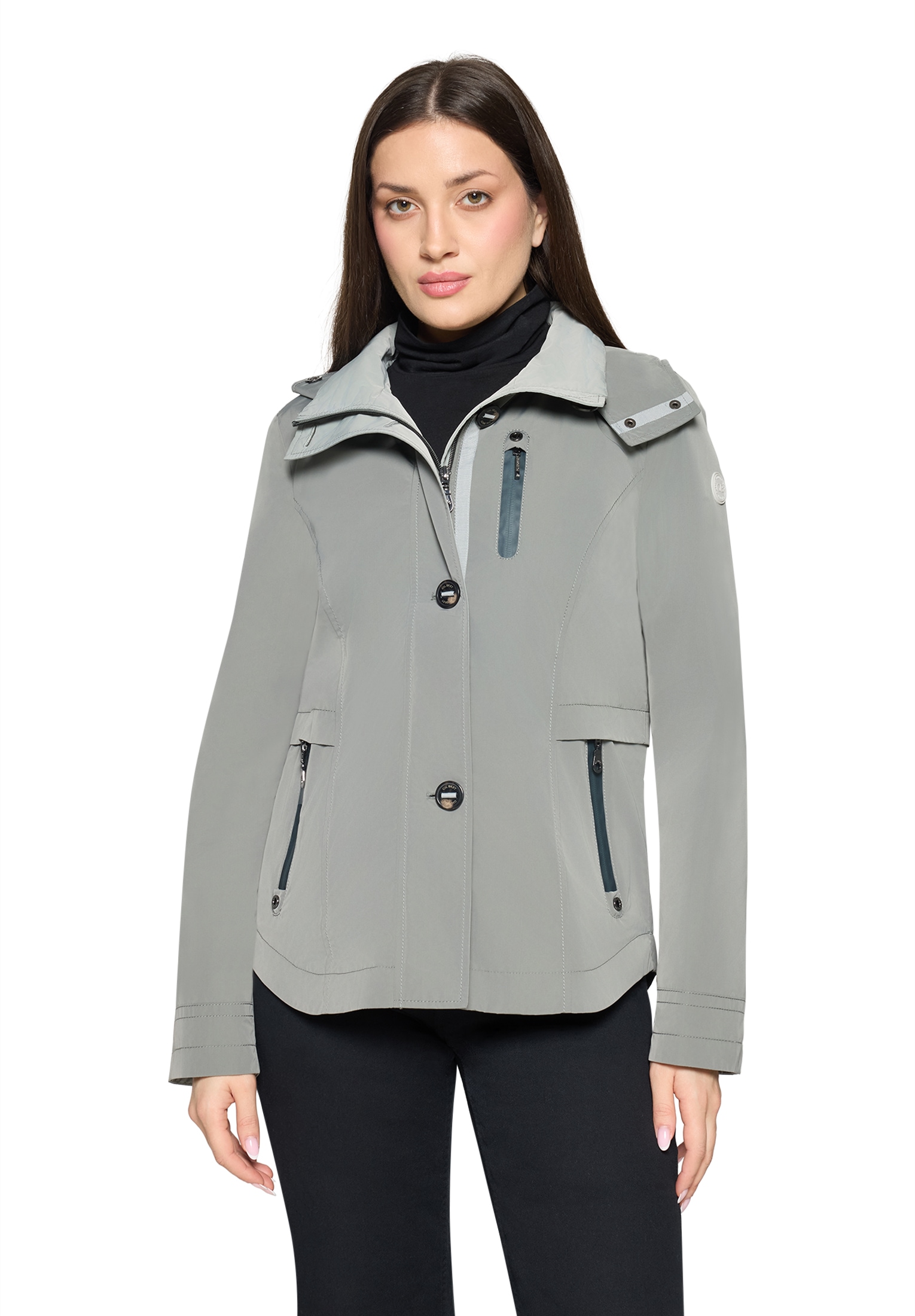 Gil Bret Outdoorjacke mit Kapuze mit Kapuze