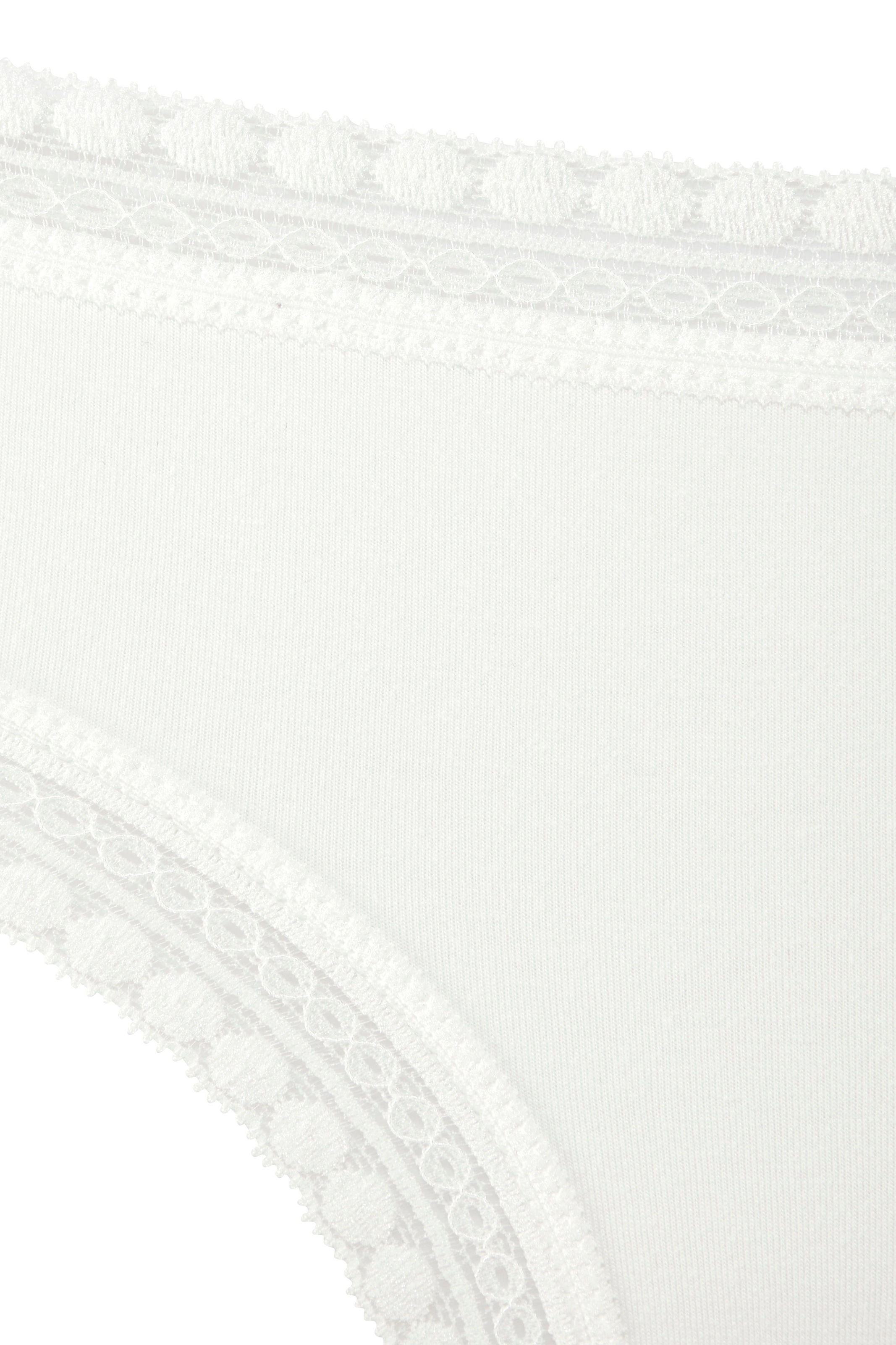 LASCANA Brasilslip, (3er-Set), aus elastischer Baumwolle mit weicher Spitze günstig online kaufen