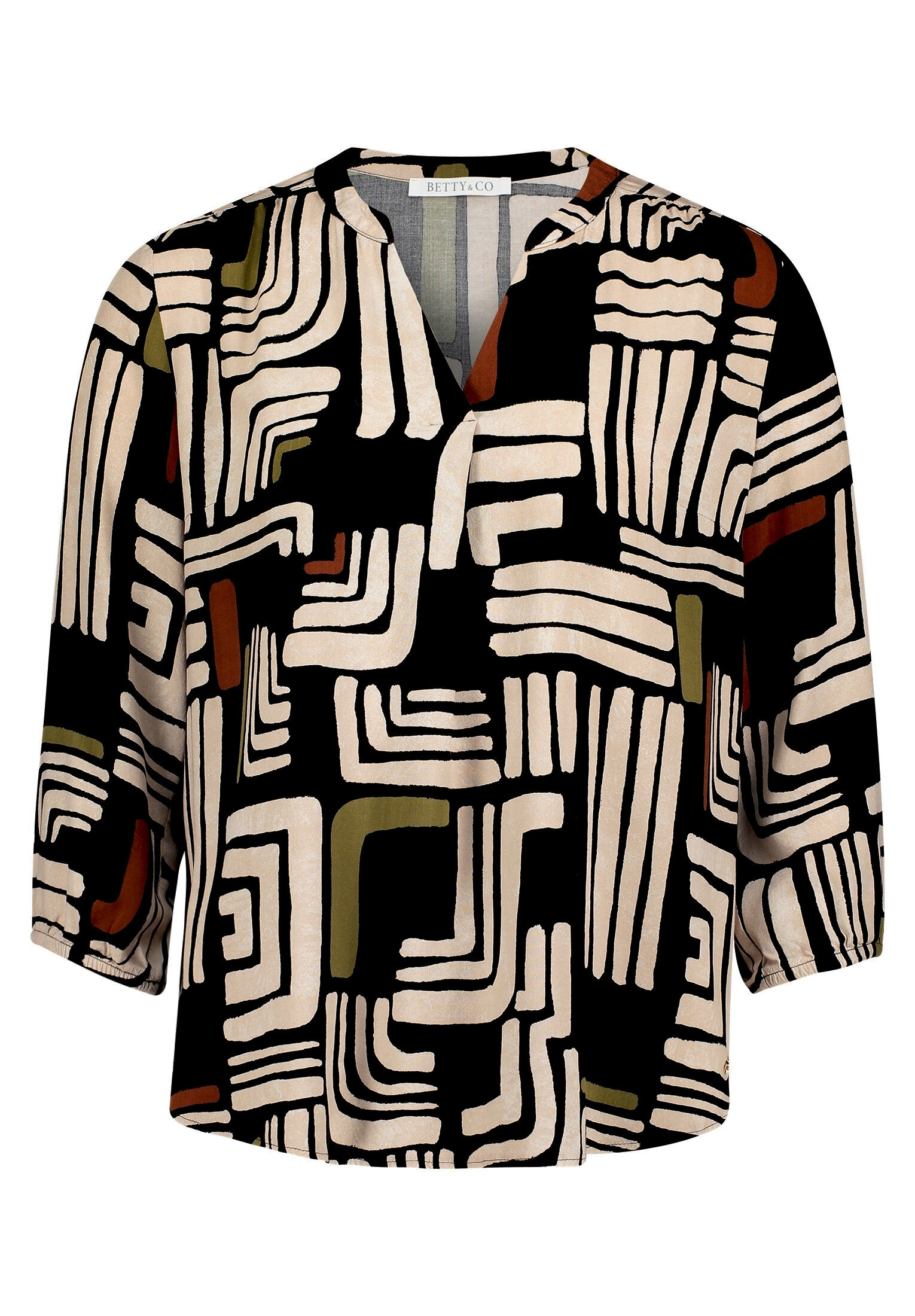 Betty&Co Schlupfbluse "Damen mit Print"