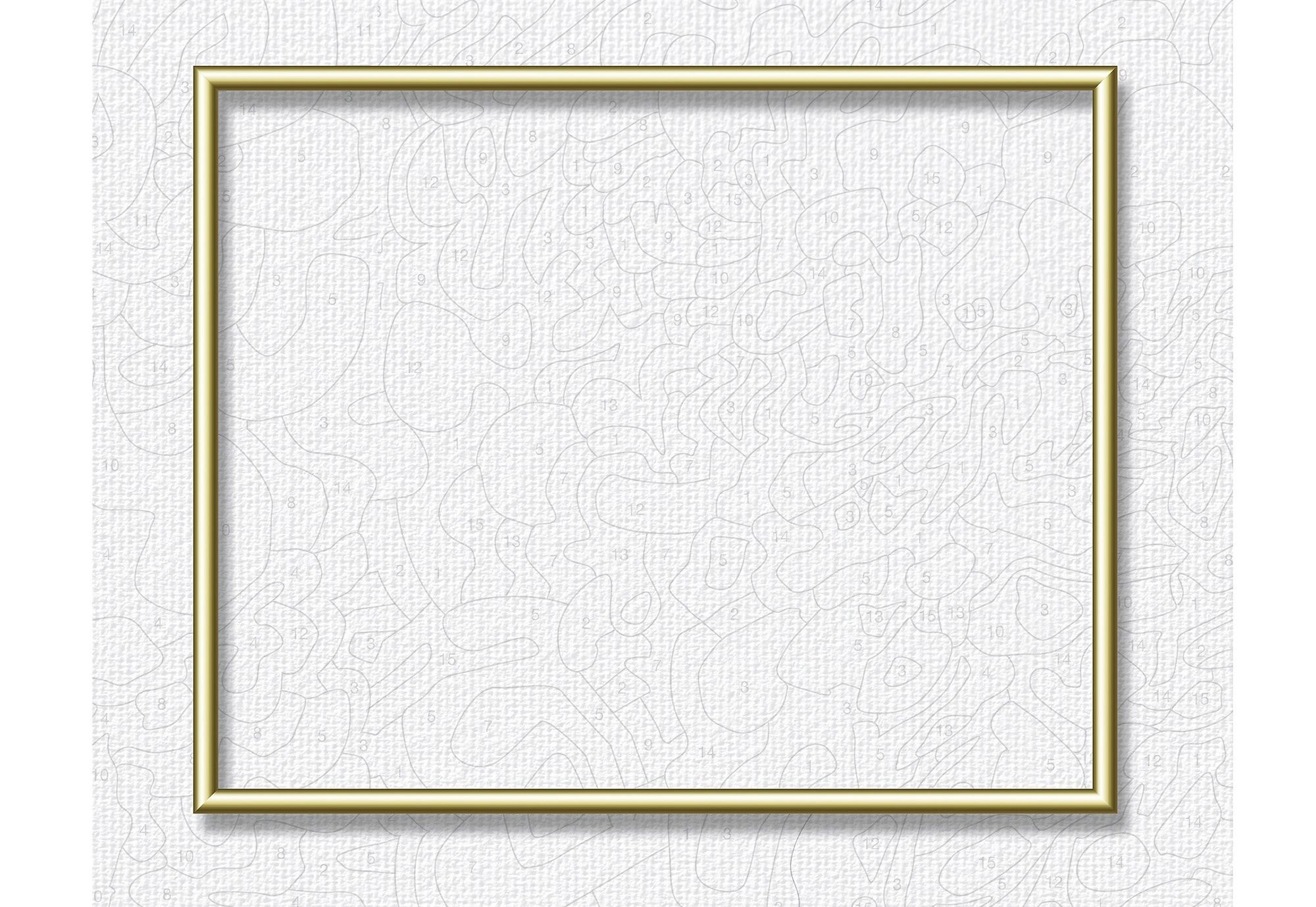 Schipper Bilderrahmen »Malen nach Zahlen, 40x50 cm, goldfarben«, Made in Germany