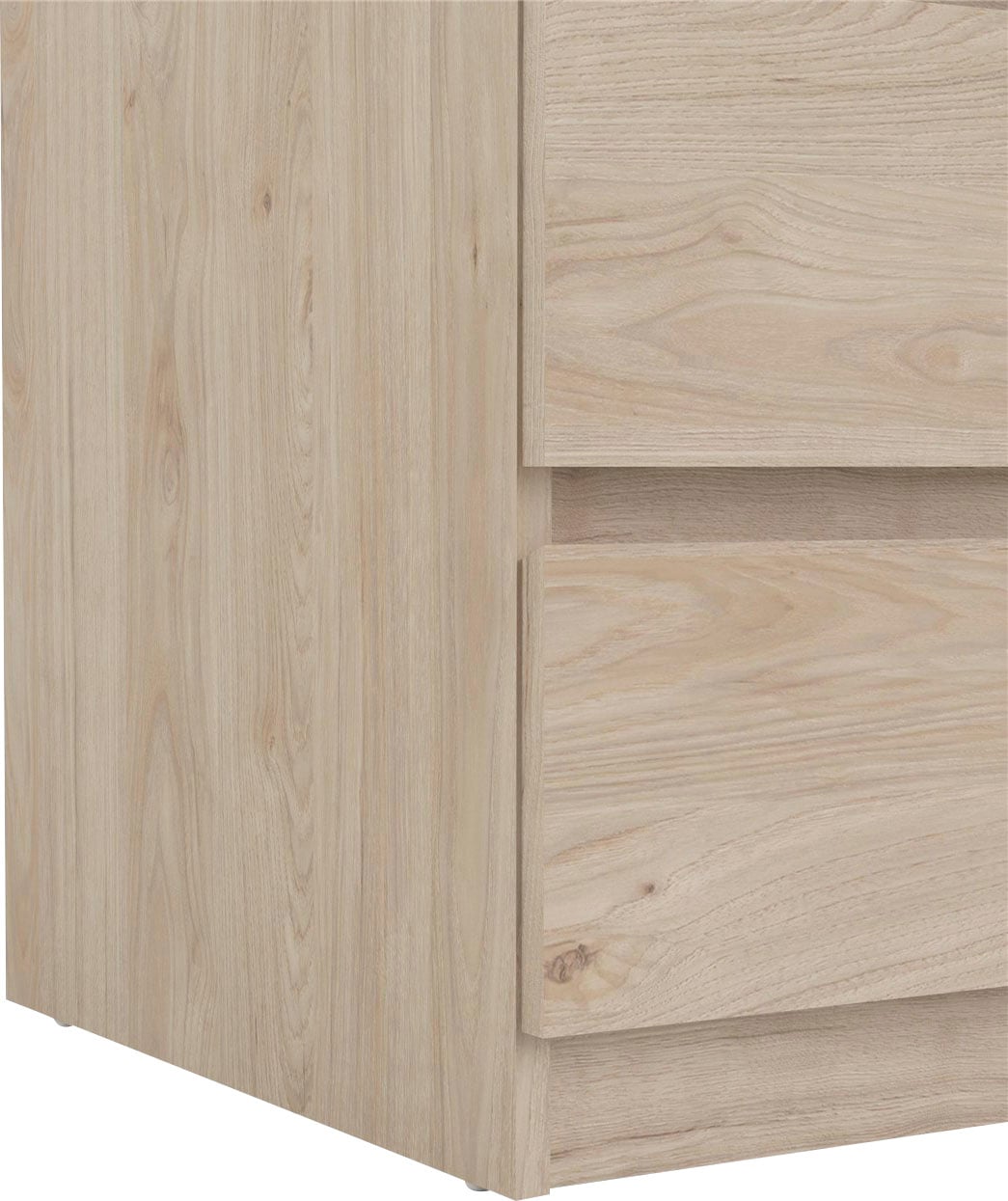 INOSIGN Highboard »Naia, Hockkommode mit 5 Schubkästen«, abgerundete Schubladenkanten auf Metallgleiter, Breite 40,4 cm
