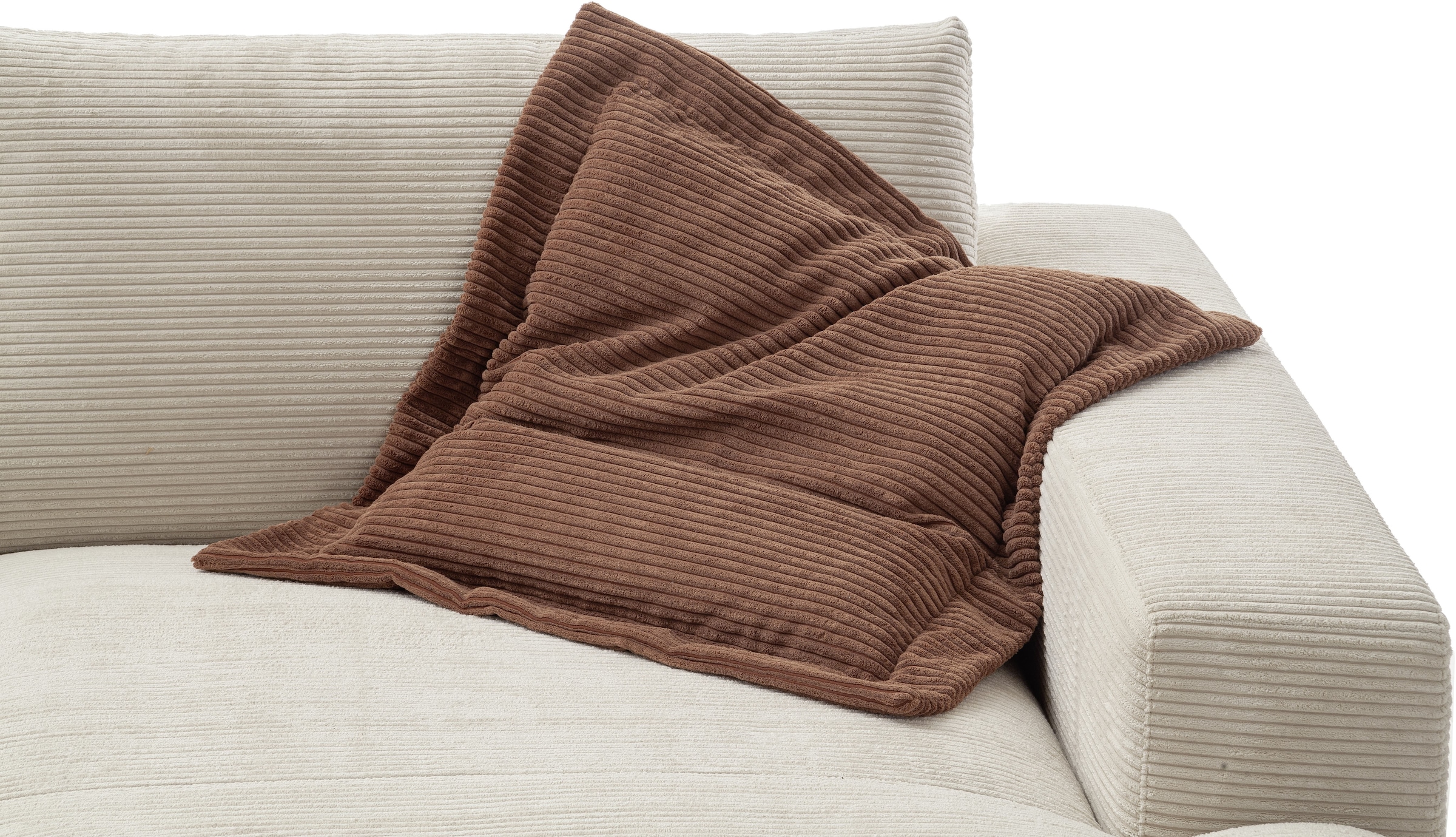 3C Candy Big-Sofa »Enisa II«, incl. 1 Flatterkissen, Wahlweise mit Flecken-Schutz-Bezug Easy care
