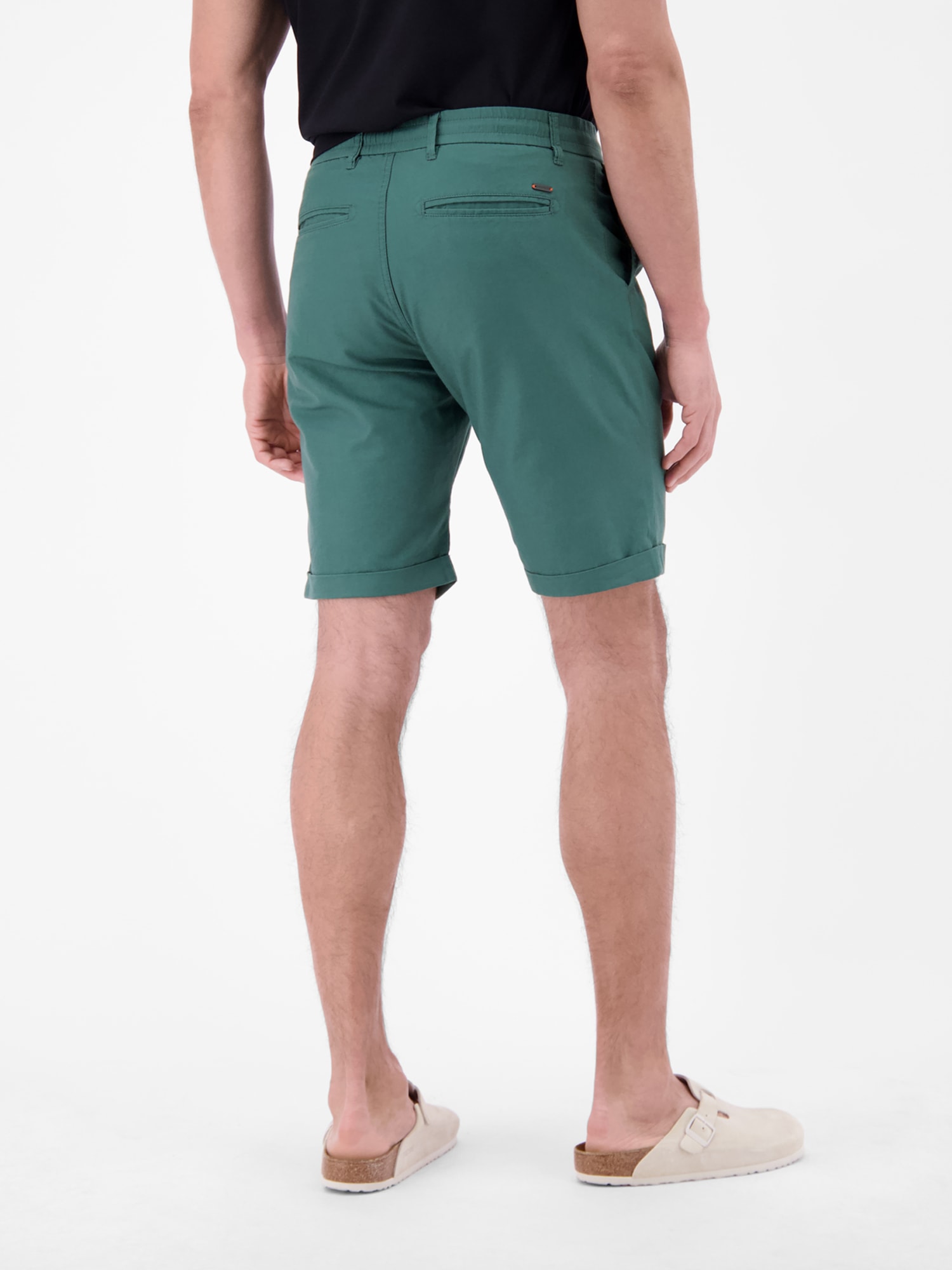 LERROS Chinoshorts »Chino-Shorts aus Baumwoll-Leinen-Mischgewebe«  Chino Hose Herren kurz, Tunnelzugbund und Gürtelschlaufen, 4 Taschen