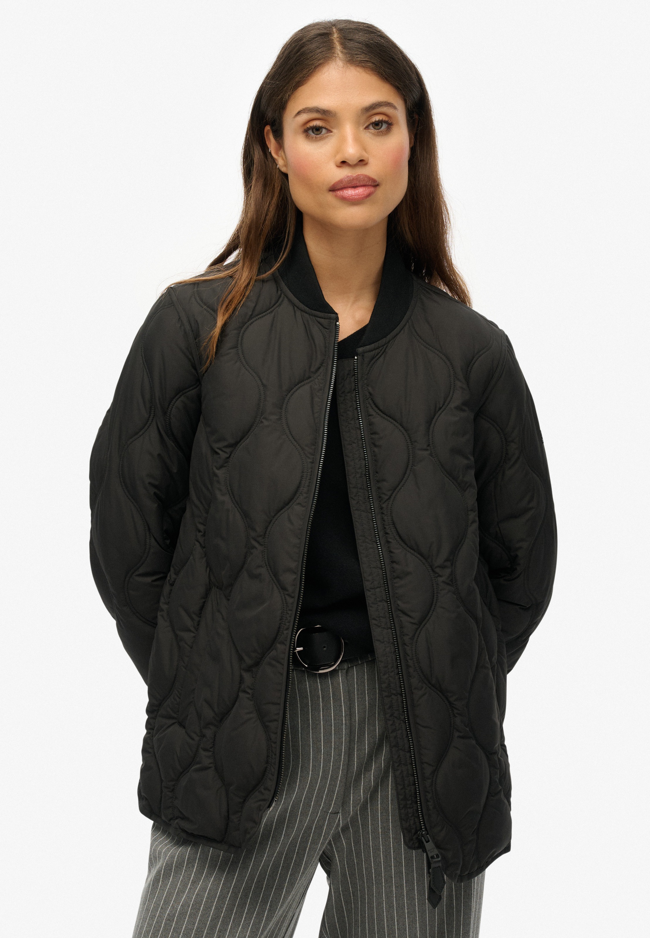 Superdry Damen Schwarz -Daunenjacke - Bild 2