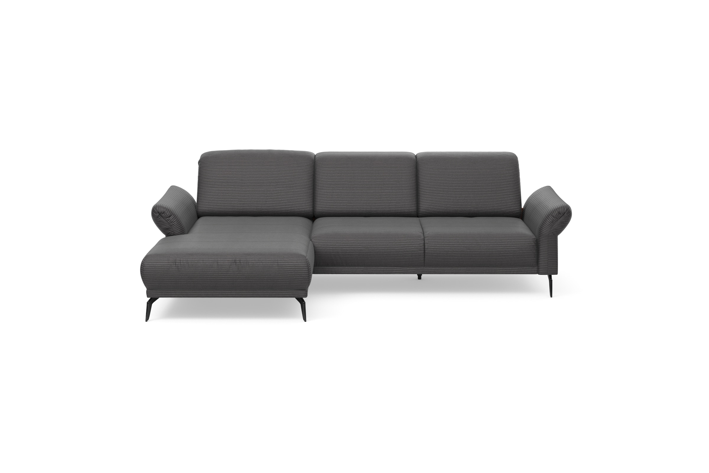 Home affaire Ecksofa "Coco L-Form" Sitztiefen-, Arm- und Kopfteilverstellun günstig online kaufen