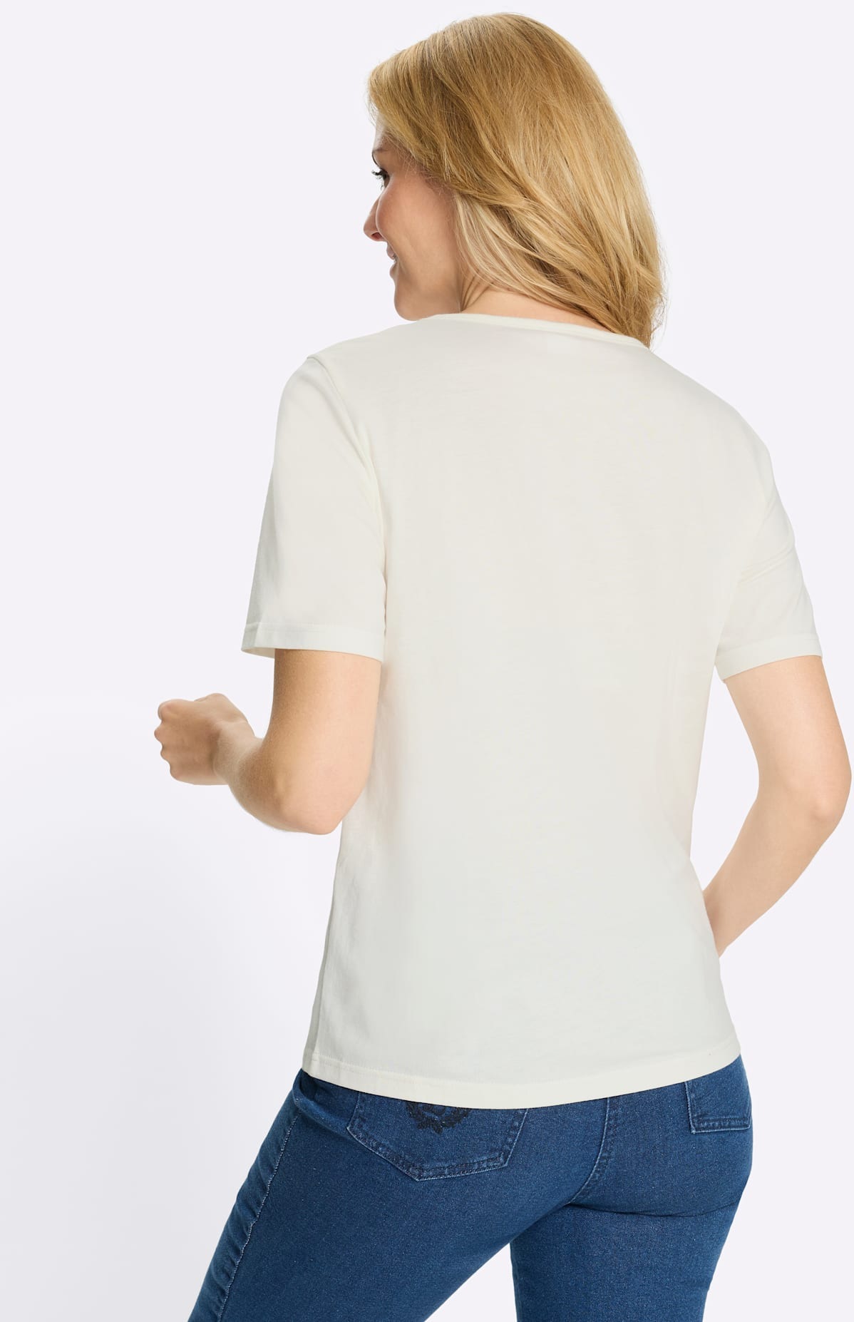 Classic Basics Rundhalsshirt "Rundhals-Shirt", 1 tlg. günstig online kaufen