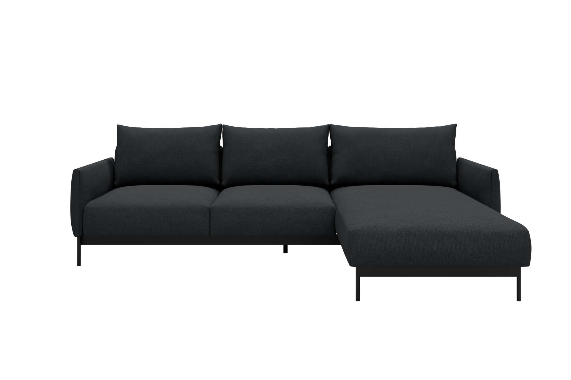 Tenksom Ecksofa »Tokey, Polsterecke, Couch, Recamiere links und rechts montierbar«, Bezüge wechselbar, hoher und gemütlicher Sitzkomfort, L-Form