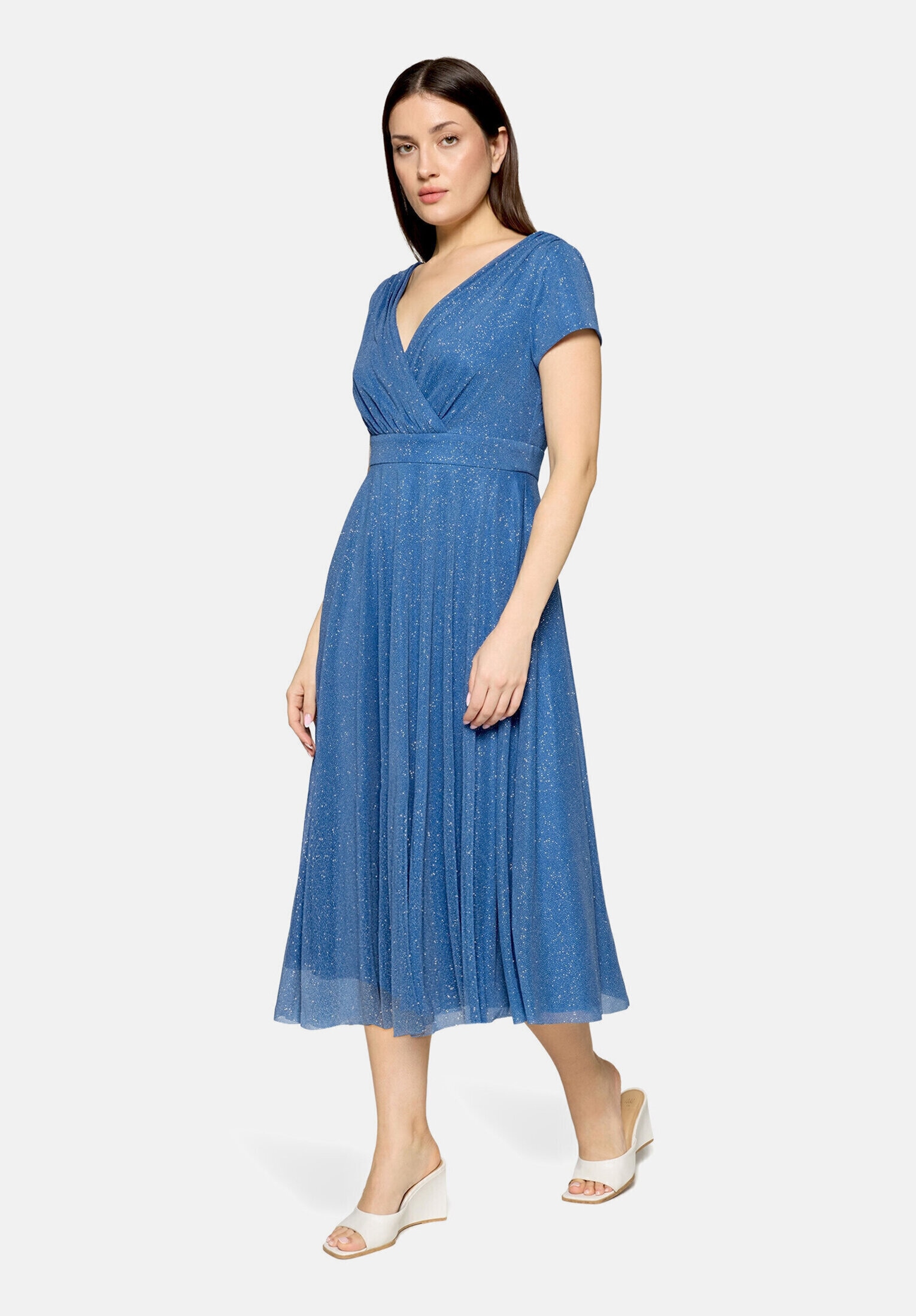 Vera Mont Cocktailkleid »Damen im Glitzer-Look« Ohne Tasche Stoff