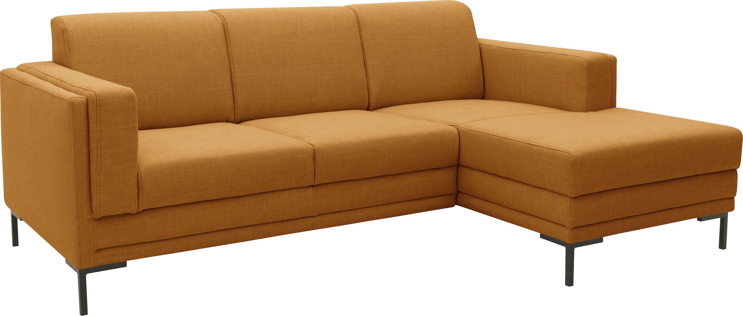 LOOKS by Wolfgang Joop Ecksofa »LOOKS VII L-Form«, klare Linien, edles Design